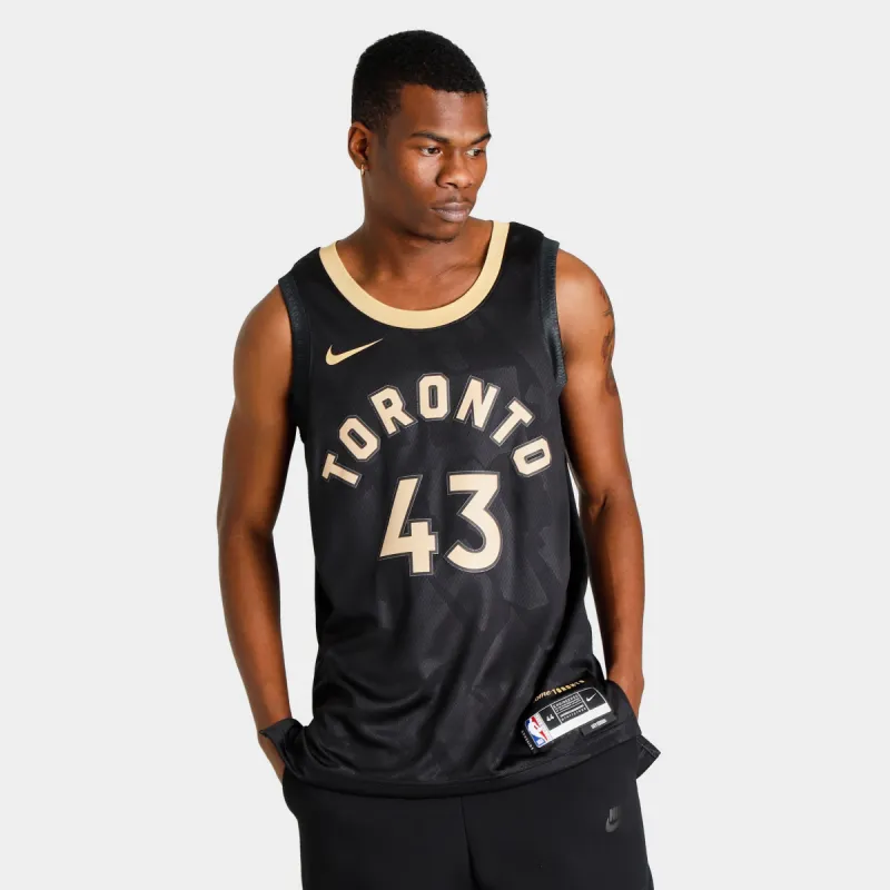 Nike Pascal Siakam Toronto Raptors City Edition NBA Jersey / Black sold by JD Sports