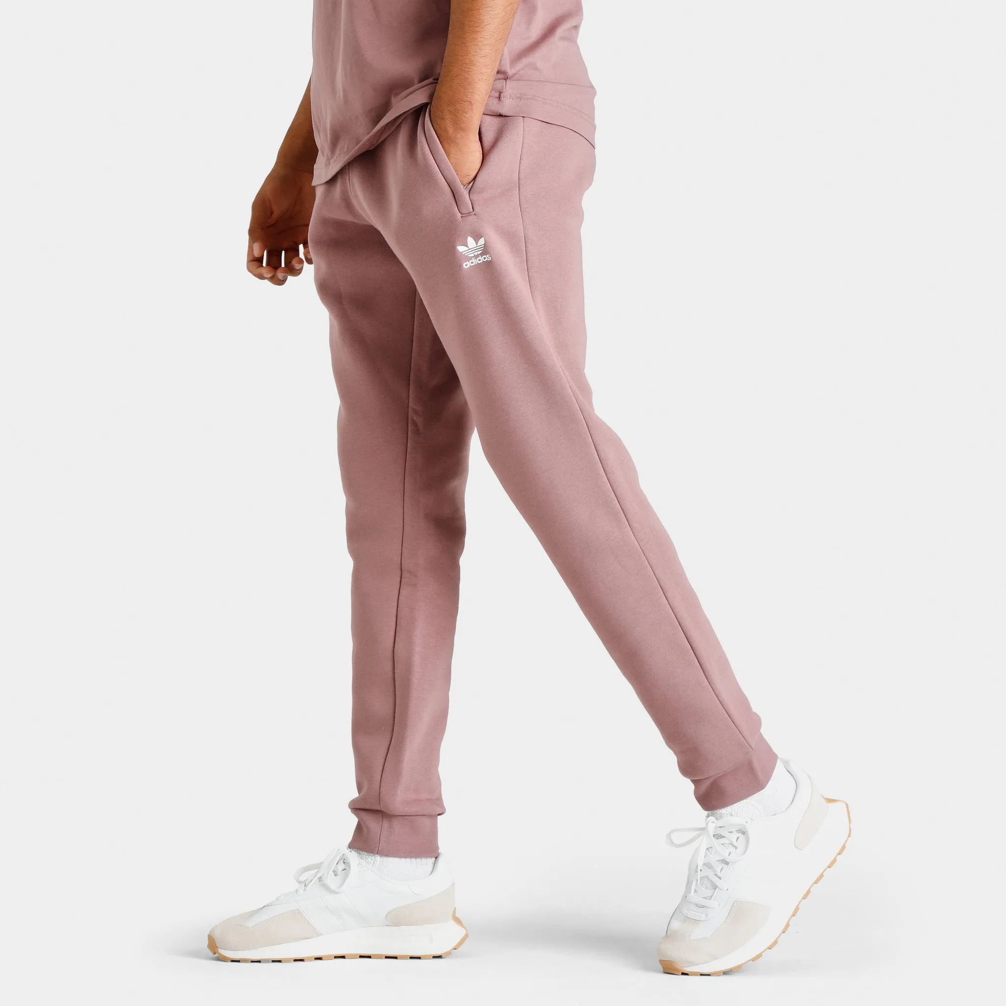 adidas Originals Adicolor Essentials Trefoil Sweatpants / Purple sold by JD Sports product image thumbnail 3
