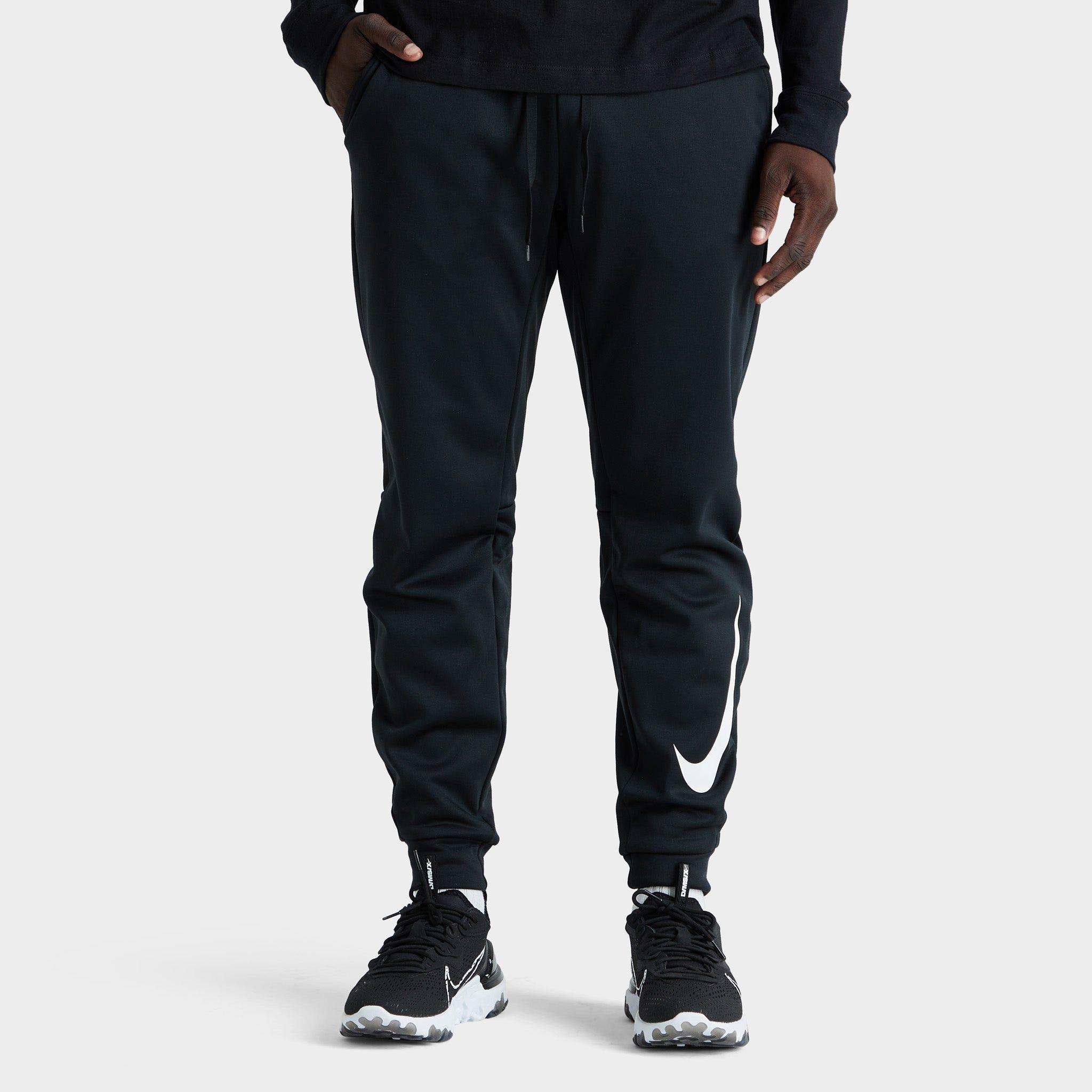 Nike Therma-FIT Tapered Training Pants Black / White sold by JD Sports