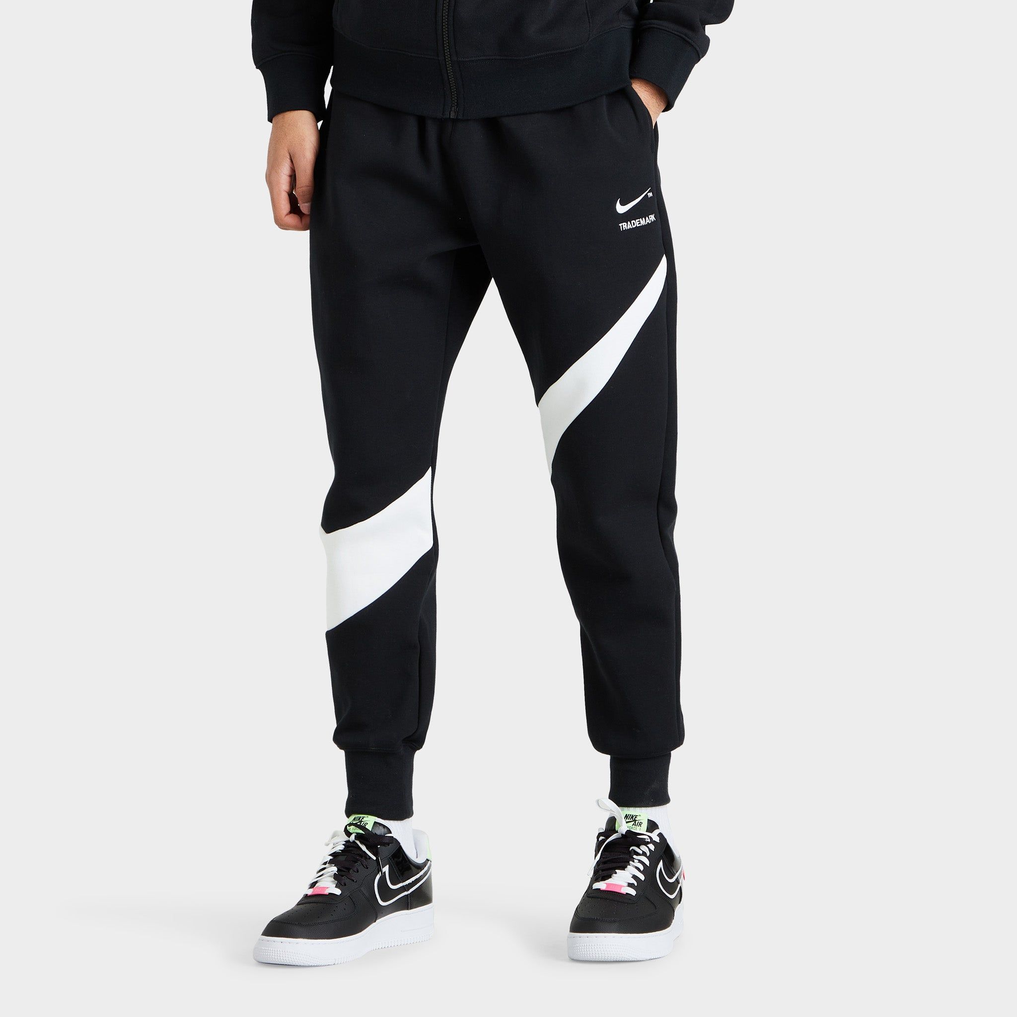 Nike Therma-FIT Tapered Training Pants Black / White sold by JD Sports product image thumbnail 12