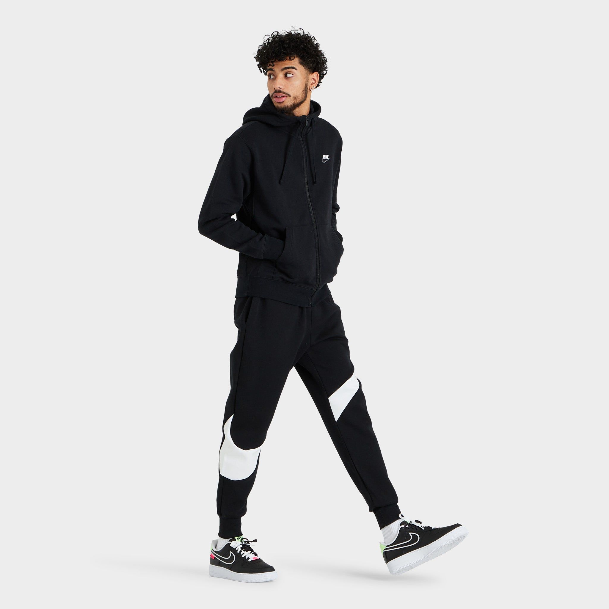 Nike Therma-FIT Tapered Training Pants Black / White sold by JD Sports product image thumbnail 18