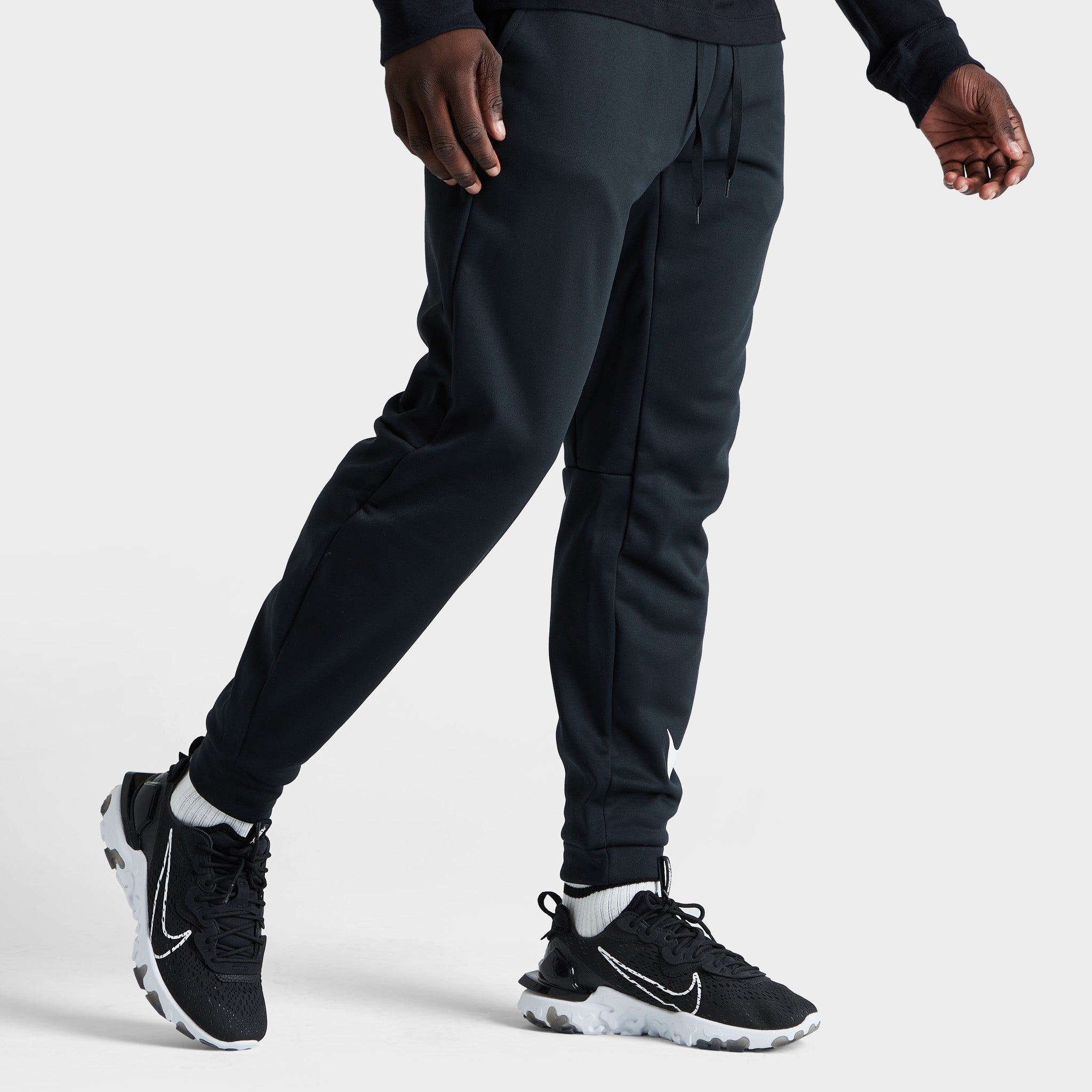 Nike Therma-FIT Tapered Training Pants Black / White sold by JD Sports product image thumbnail 5