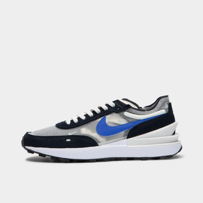 Nike Waffle One SE Phantom / Hyper Royal - Dark Obsidian sold by JD Sports