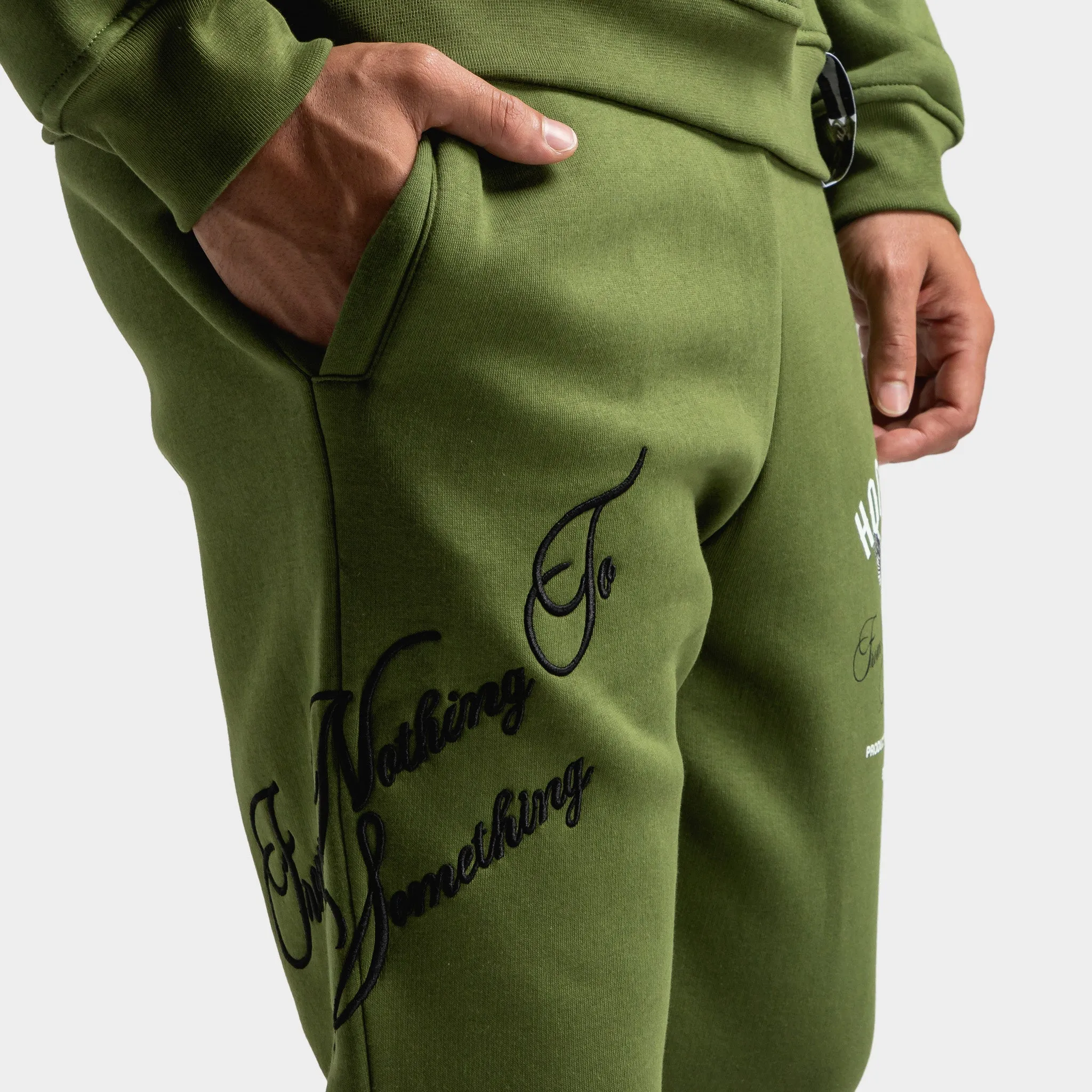 Hoodrich Vital Joggers Chive / White - Black sold by JD Sports product image thumbnail 5