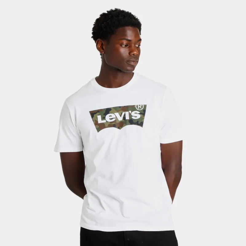 Levi's Original Housemark T-shirt White / White made by JD Sports