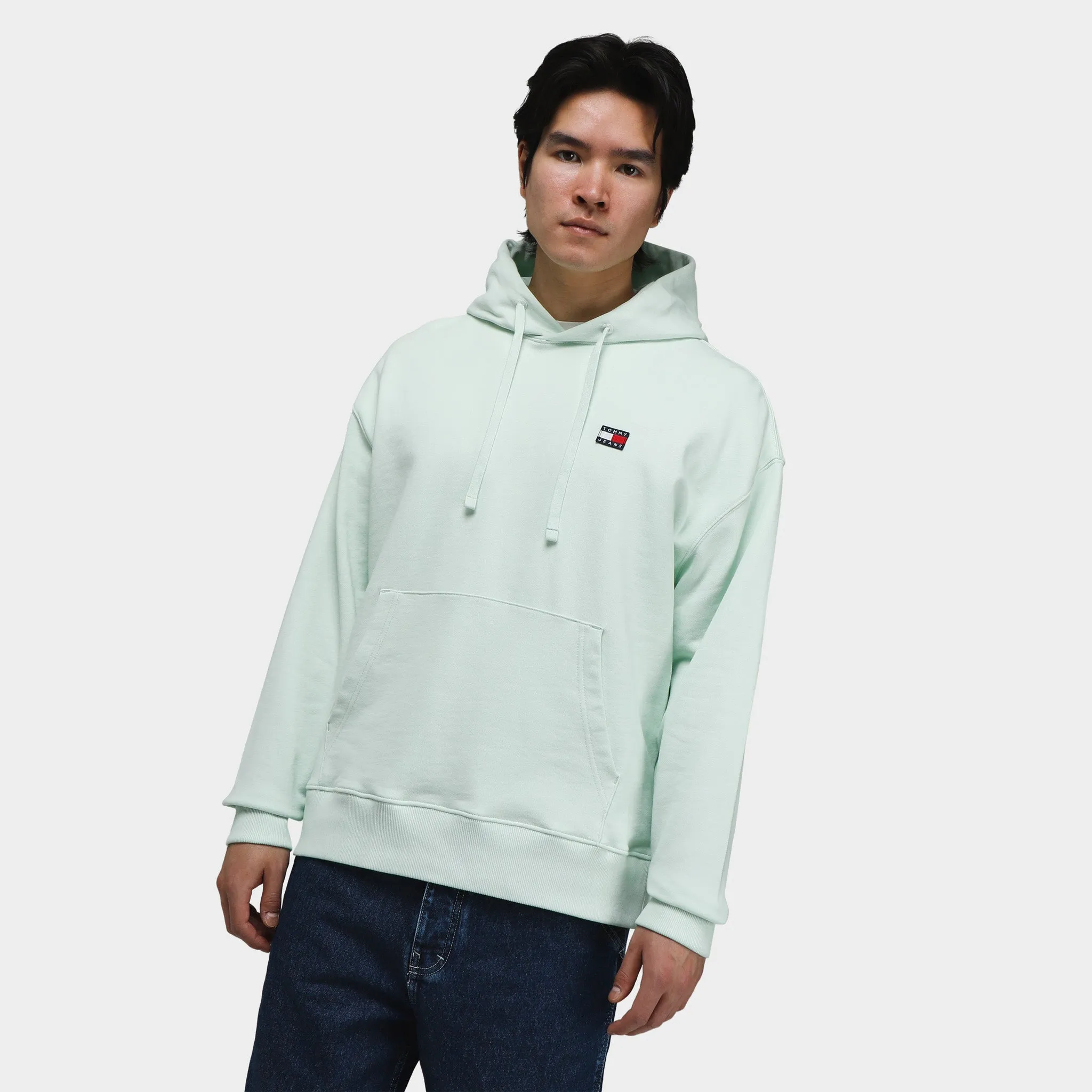Tommy Hilfiger XS Badge Pullover Hoodie / Minty sold by JD Sports