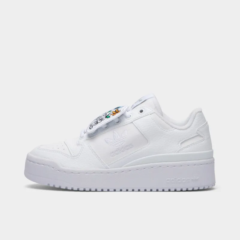 adidas Originals Women’s Forum Bold Cloud White / Cloud White - Core Black sold by JD Sports