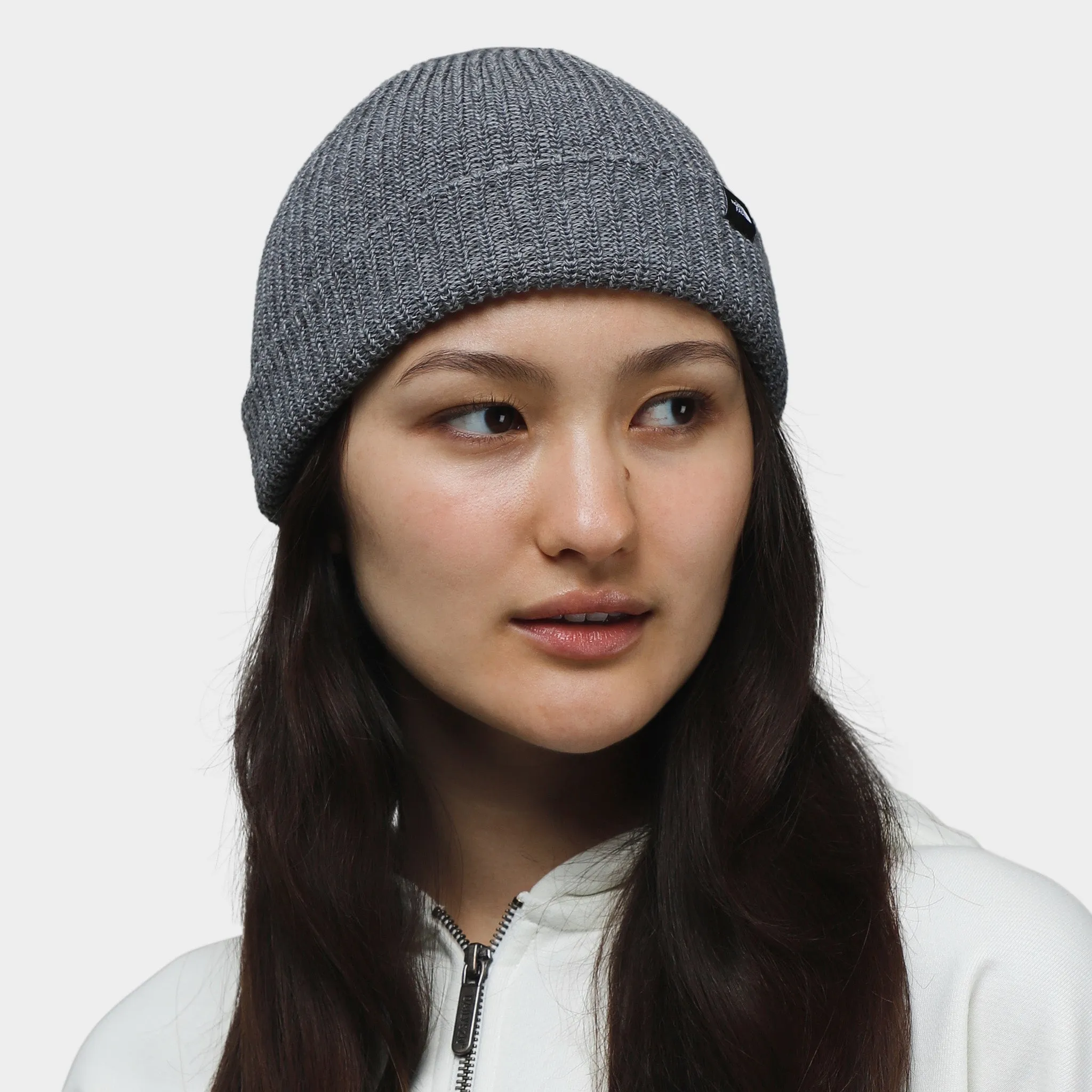 The North Face Fisherman Beanie / TNF Medium Grey Heather sold by JD Sports