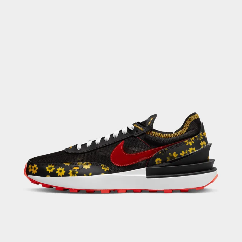 Nike Waffle One Black / Habanero Red - Vivid Sulfur sold by JD Sports