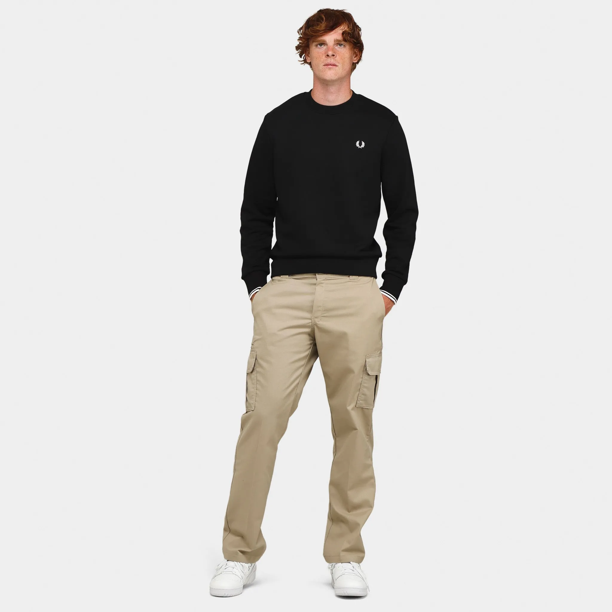 Fred Perry Crewneck / Black sold by JD Sports product image thumbnail 5