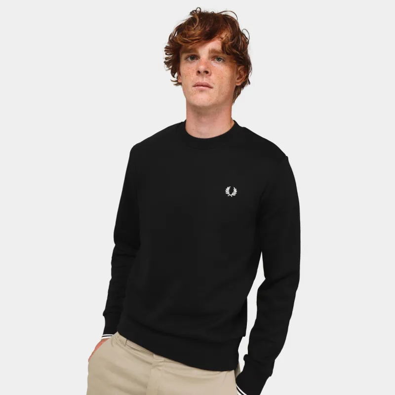 Fred Perry Crewneck / Black sold by JD Sports