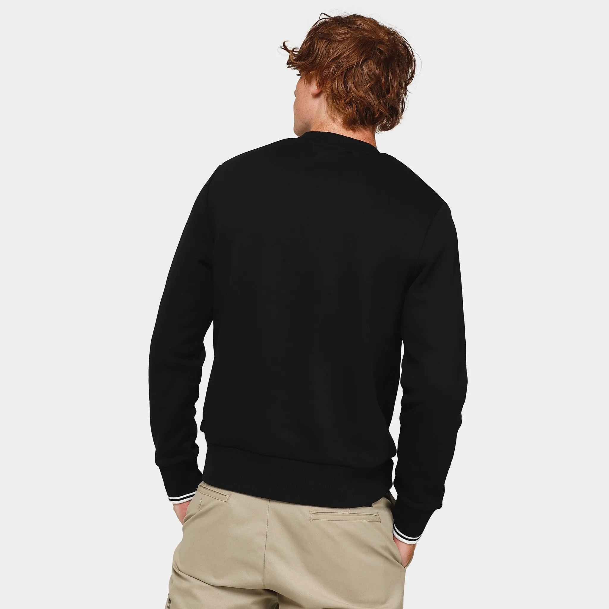 Fred Perry Crewneck / Black sold by JD Sports product image thumbnail 2
