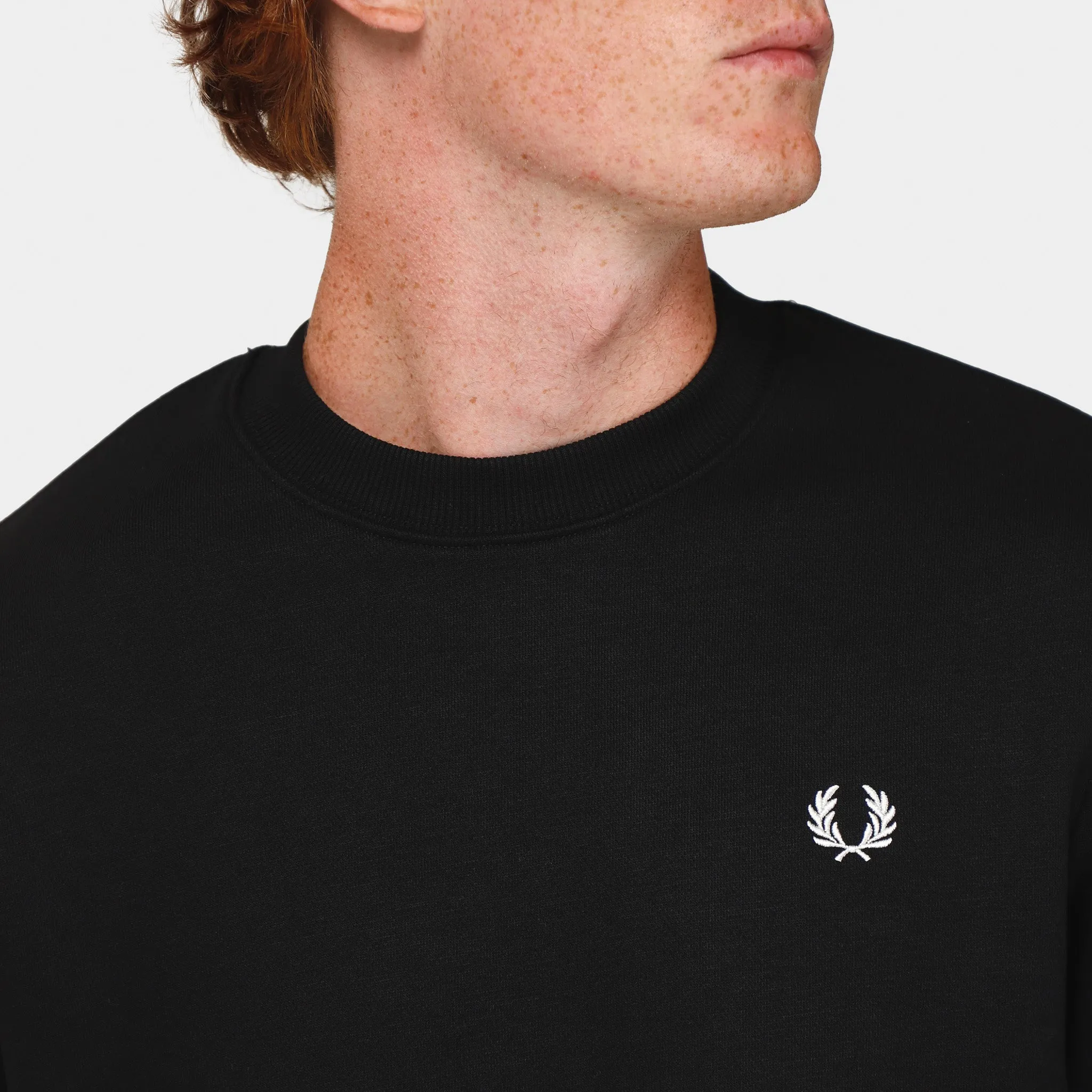 Fred Perry Crewneck / Black sold by JD Sports product image thumbnail 4
