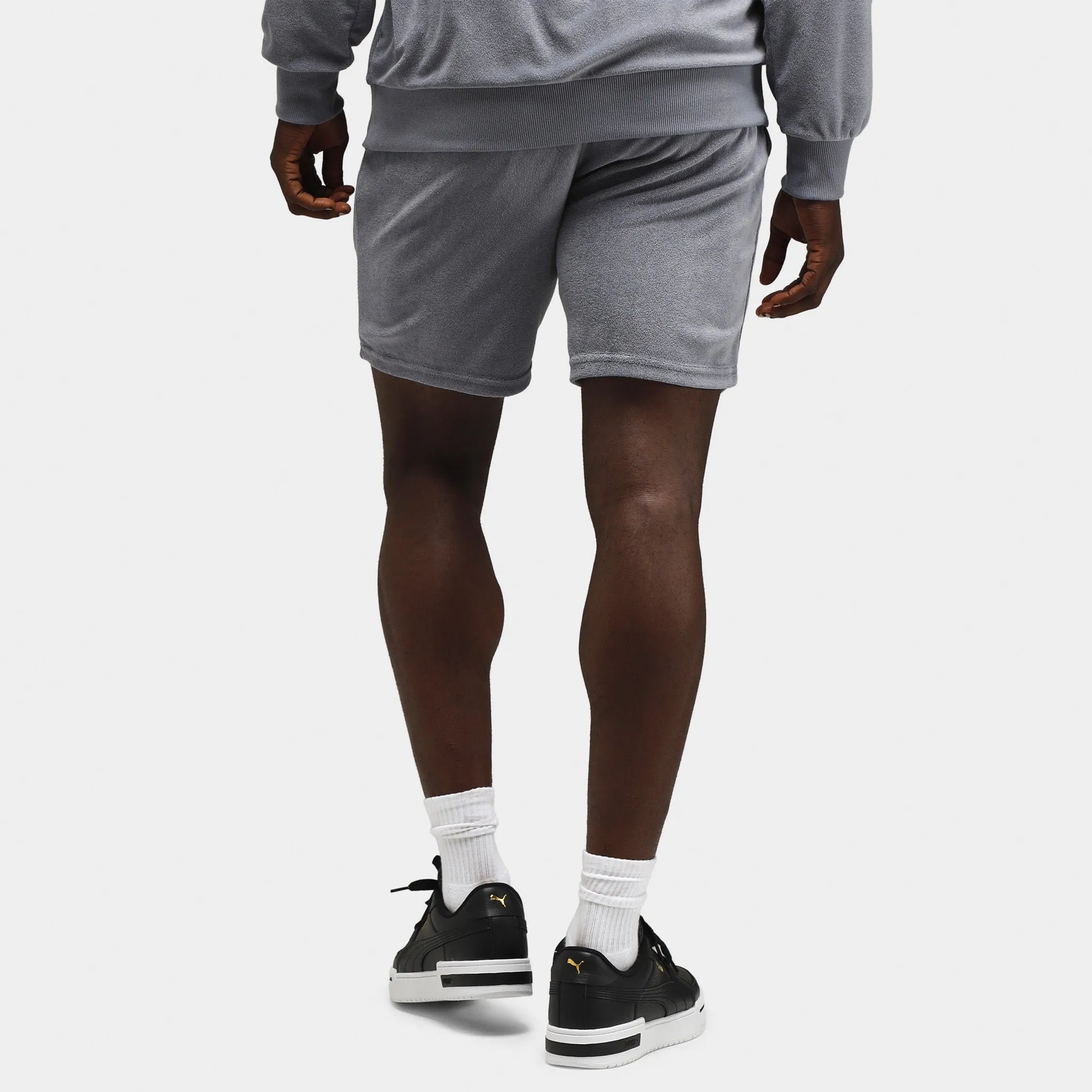 Puma Classics Towelling Shorts / Grey Tile sold by JD Sports product image thumbnail 2
