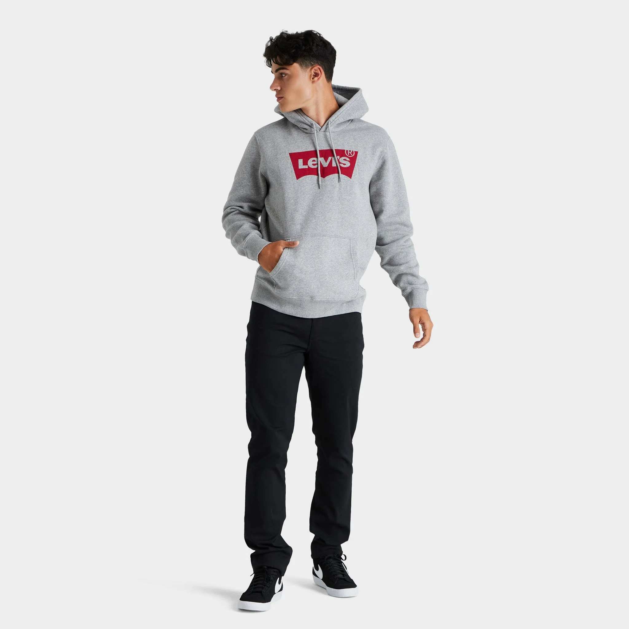 Levi's Type 3 Graphic Pullover Hoodie / Heather Gray sold by JD Sports product image thumbnail 2