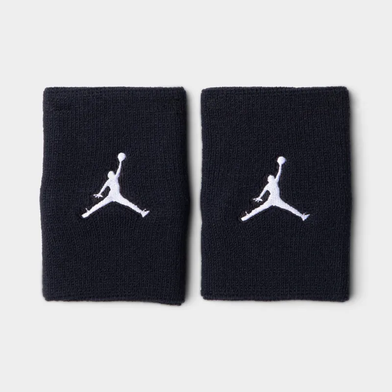 Jordan Jumpman Wristbands Black / White sold by JD Sports