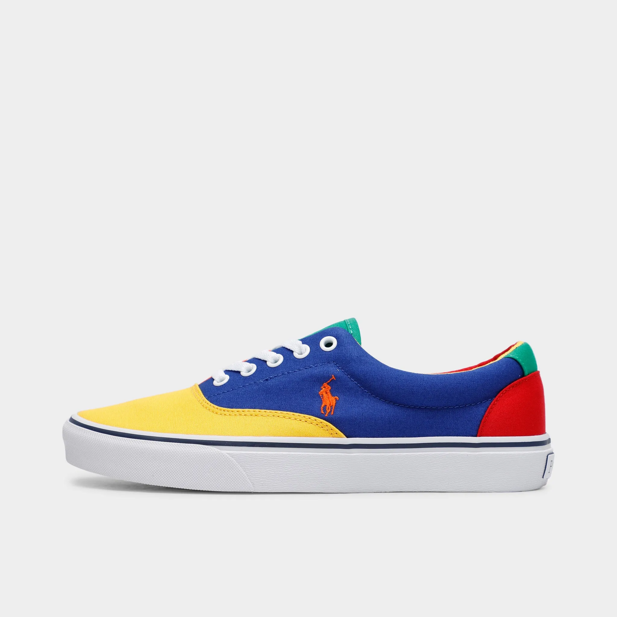 Polo Ralph Lauren Keaton Laceless / Nautical Block Print sold by JD Sports