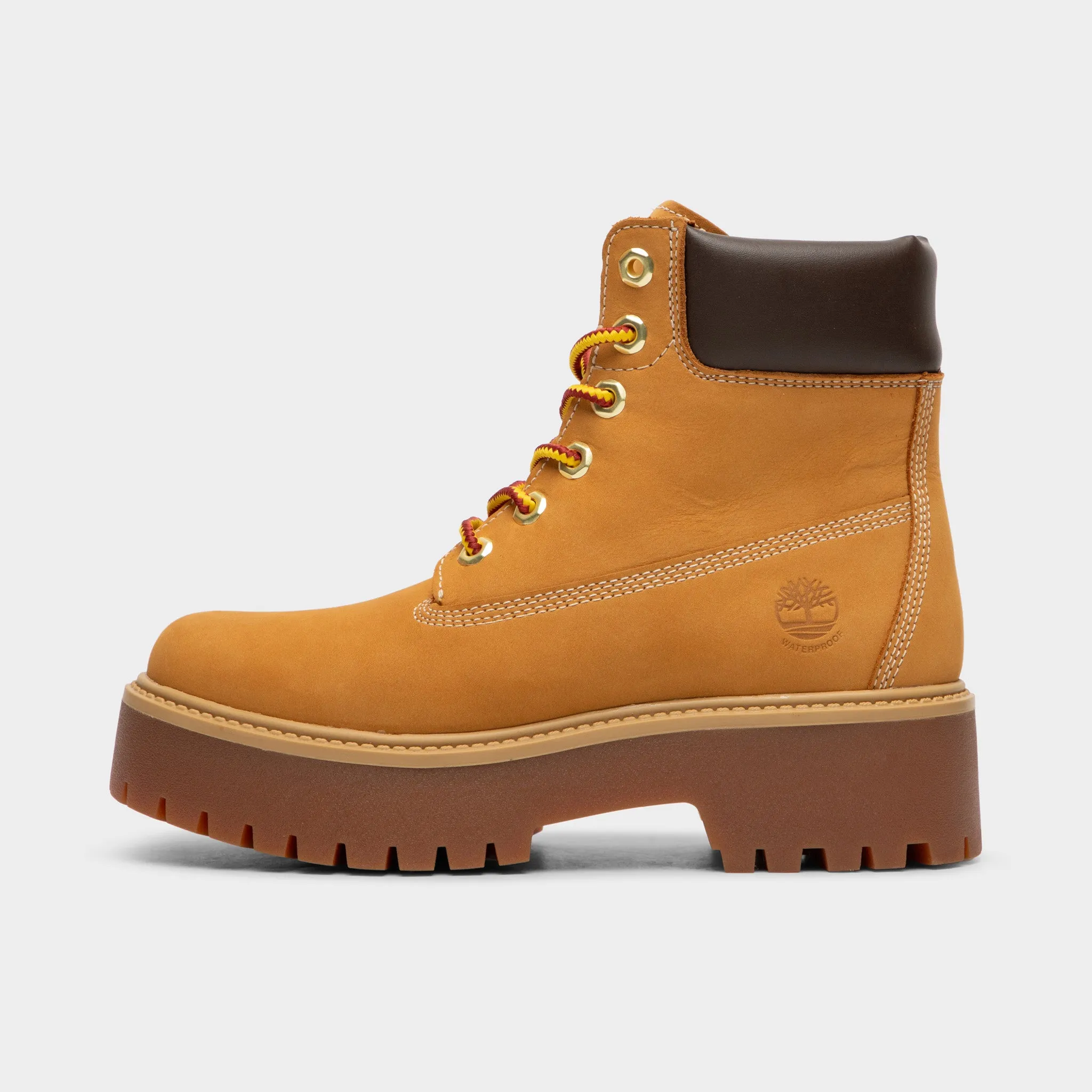 Timberland Women's Premium 6-Inch Waterproof Platform Boot / Wheat Nubuck sold by JD Sports