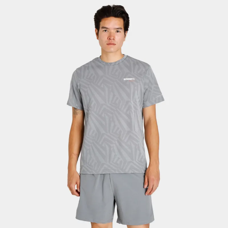 Sonneti Sport Riley Performance T-shirt / Grey made by JD Sports