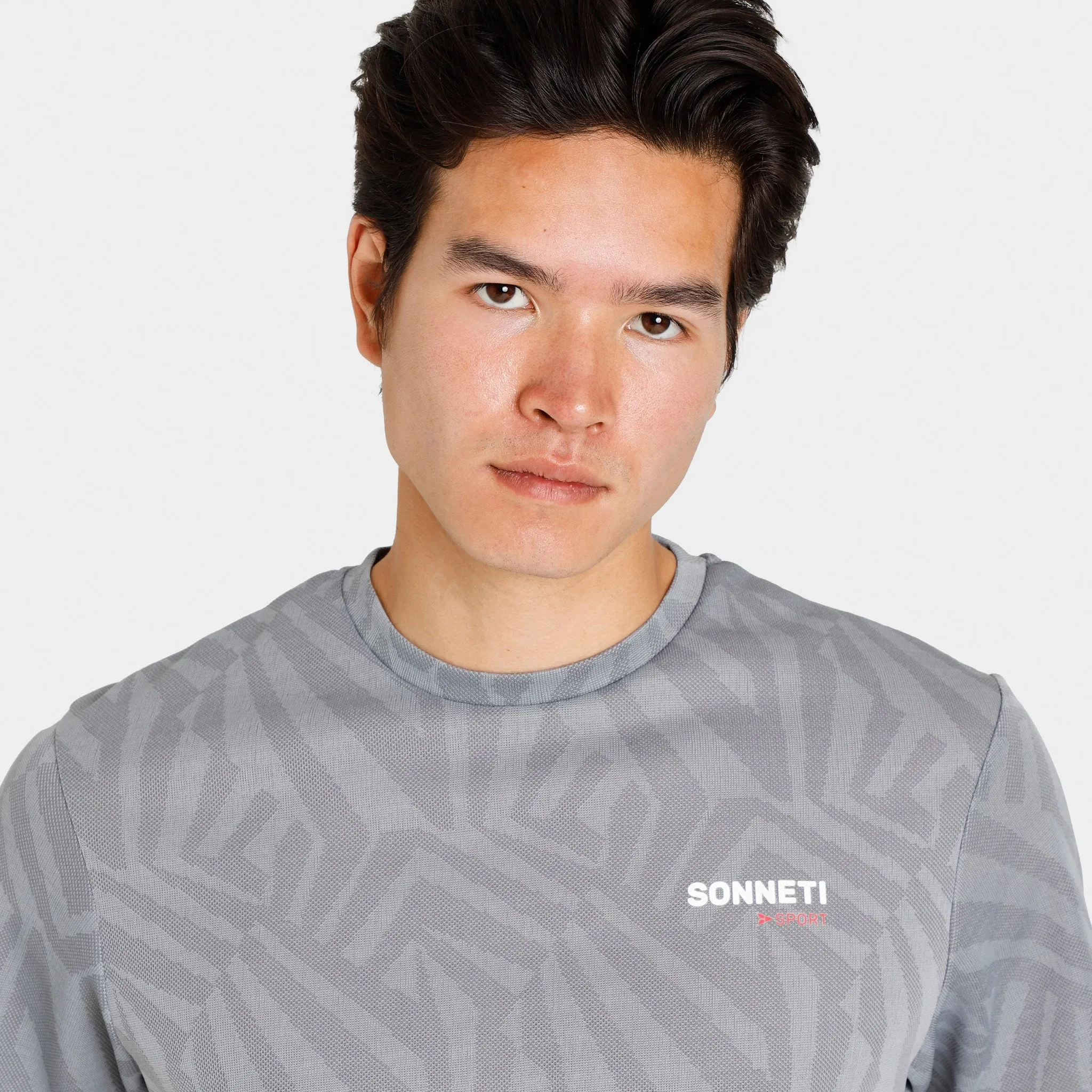 Sonneti Sport Riley Performance T-shirt / Grey sold by JD Sports product image thumbnail 3