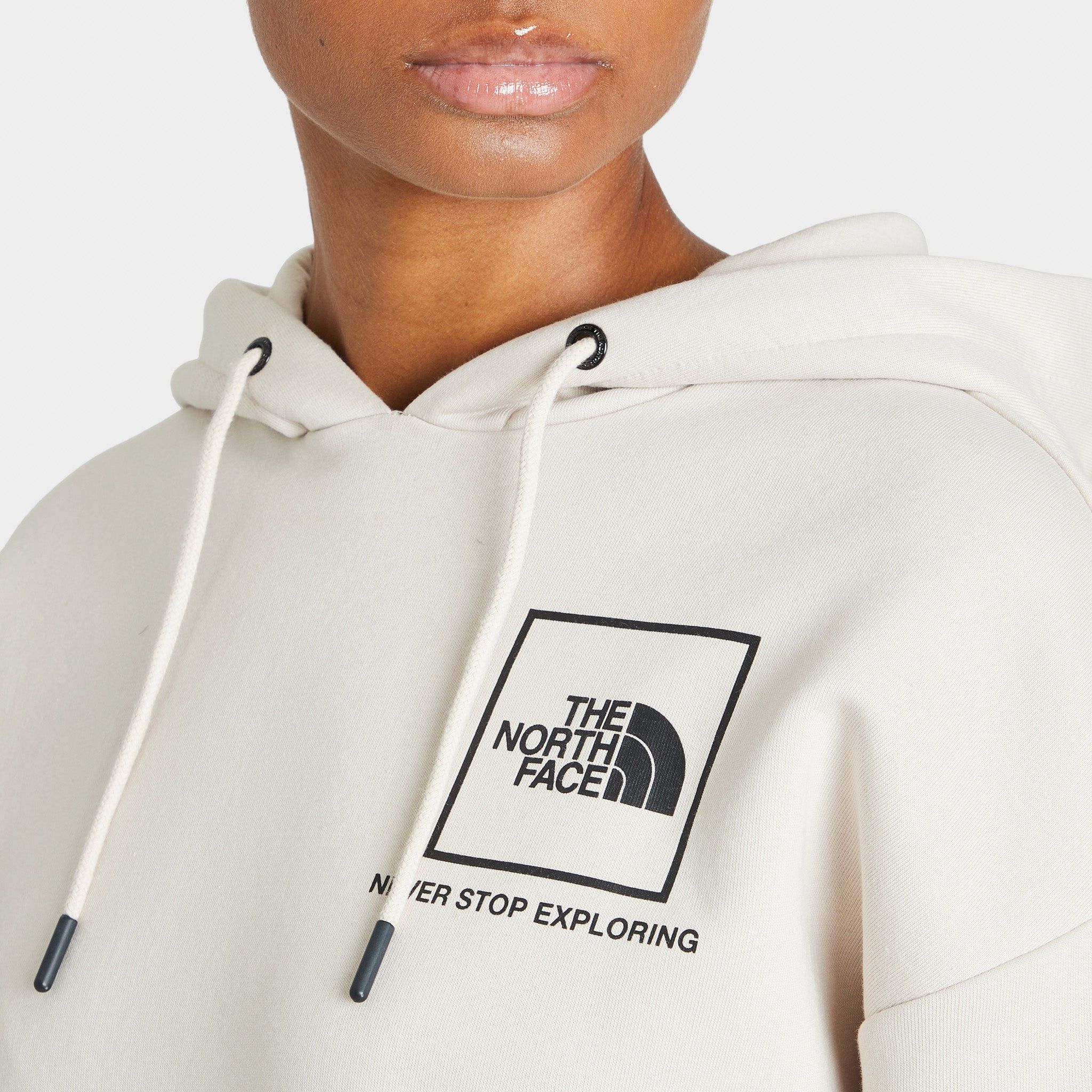 The North Face Women's Back New Fine Box Relaxed Pullover Hoodie / Moonlight Ivory sold by JD Sports product image thumbnail 4