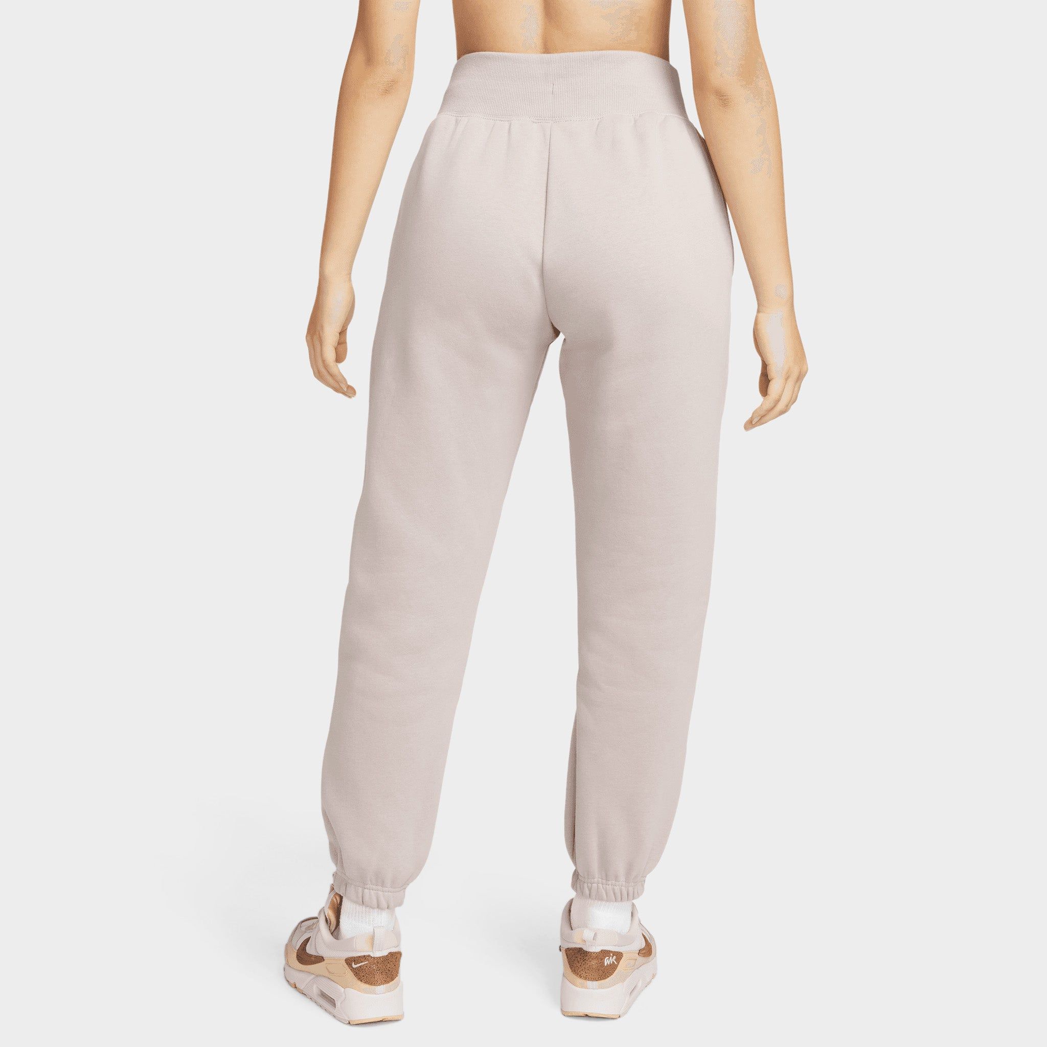 Nike Sportswear Women's Phoenix Fleece High-Waisted Oversized Sweatpants Diffused Taupe / Sail sold by JD Sports product image thumbnail 2