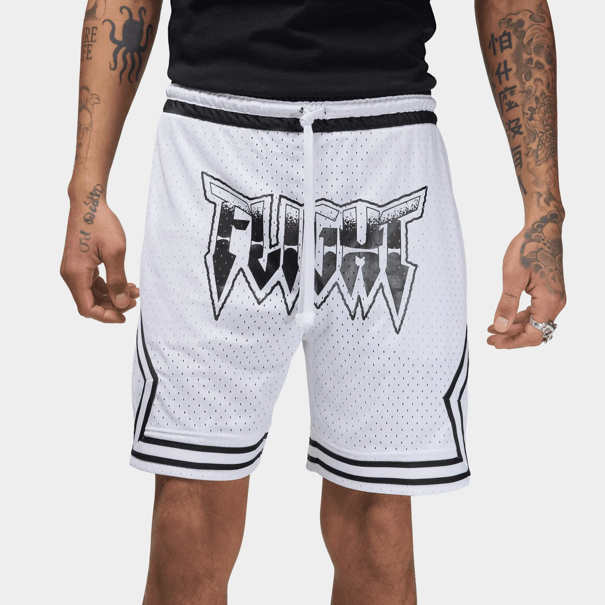 Jordan Dri-FIT 'Flight' Sport Diamond Shorts White / Black sold by JD Sports product image thumbnail 2