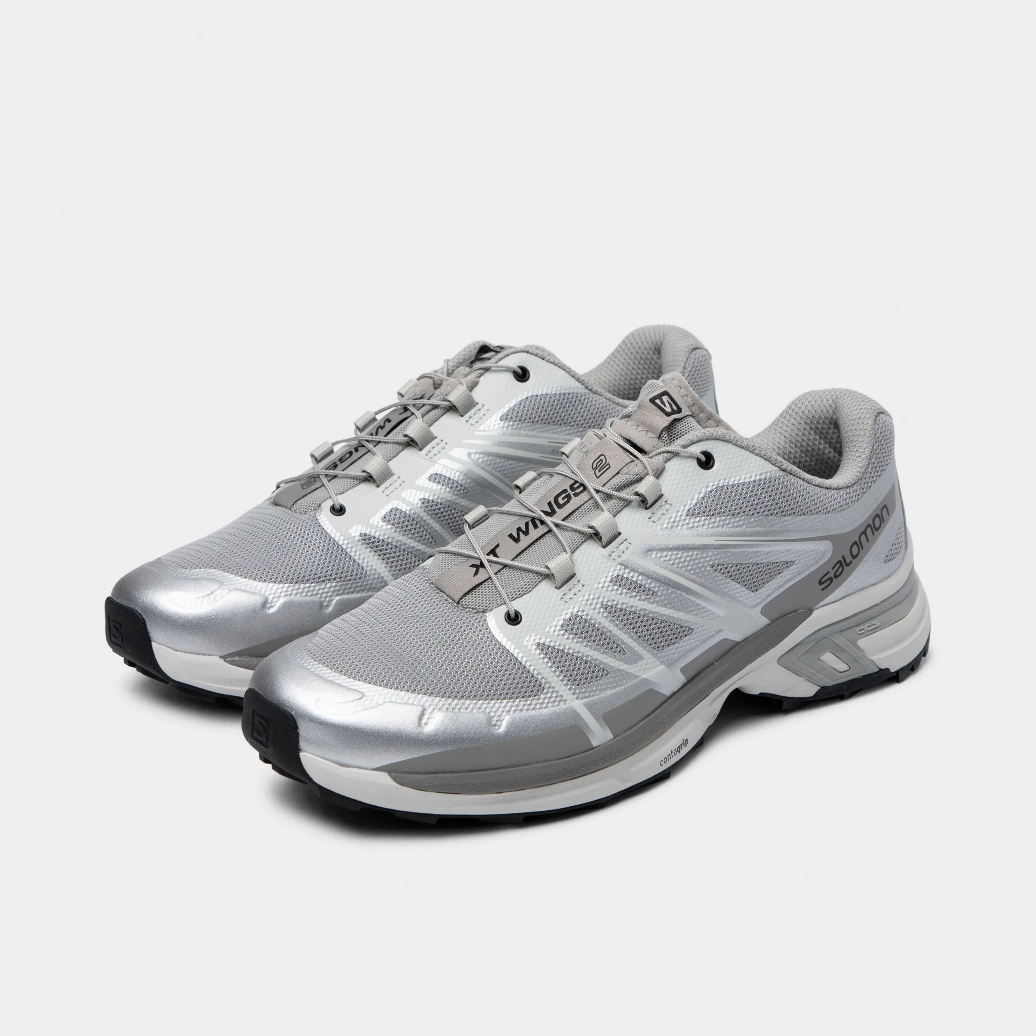 人気 ☆SALOMON☆ XT-WINGS 2 LUNAR ROCK GRAY Salomon XT-Wings 2 Lunar Rock / Silver - Grey Flannel | Parallel
