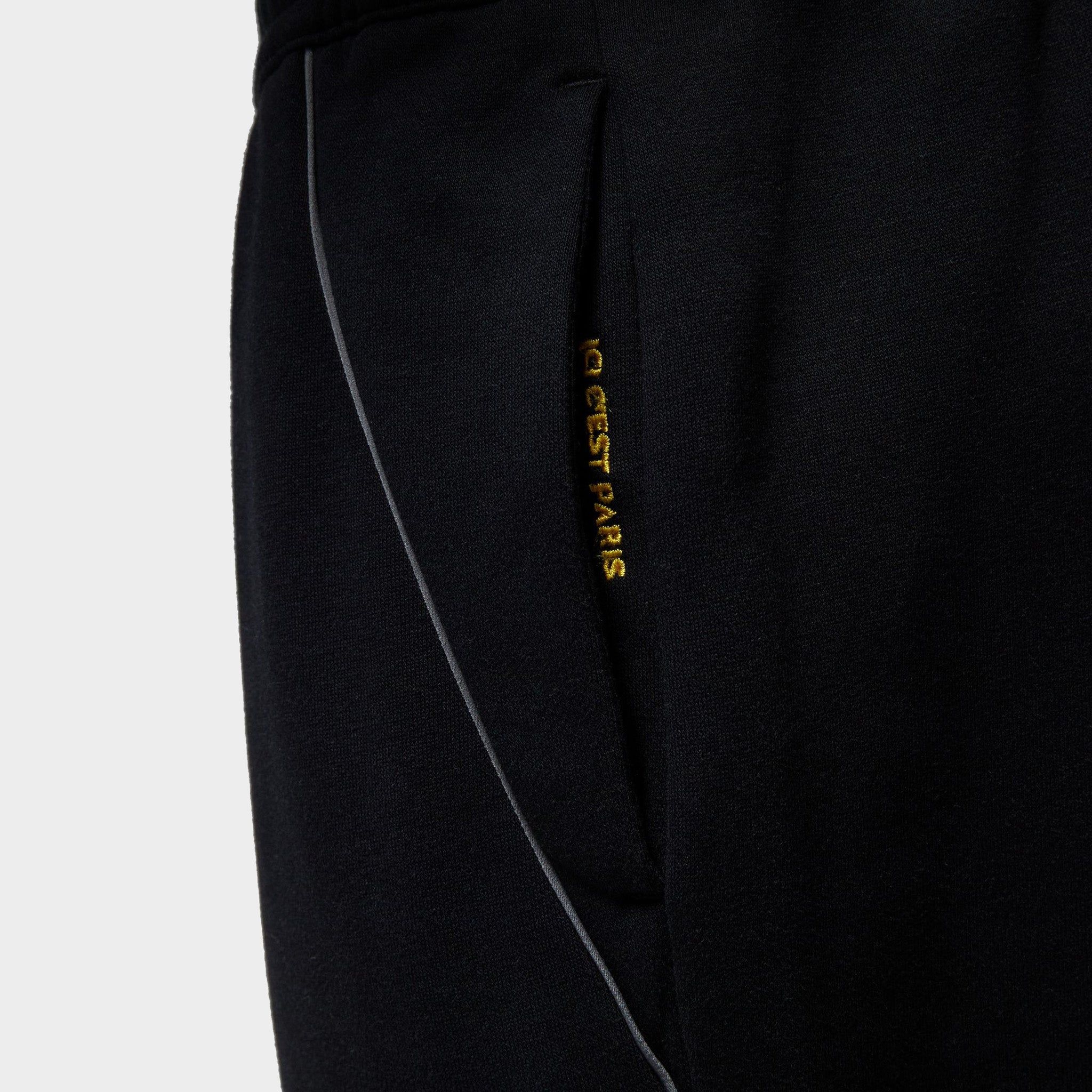 Jordan Paris Saint-Germain Fleece Pants Black / Tour Yellow sold by JD Sports product image thumbnail 4