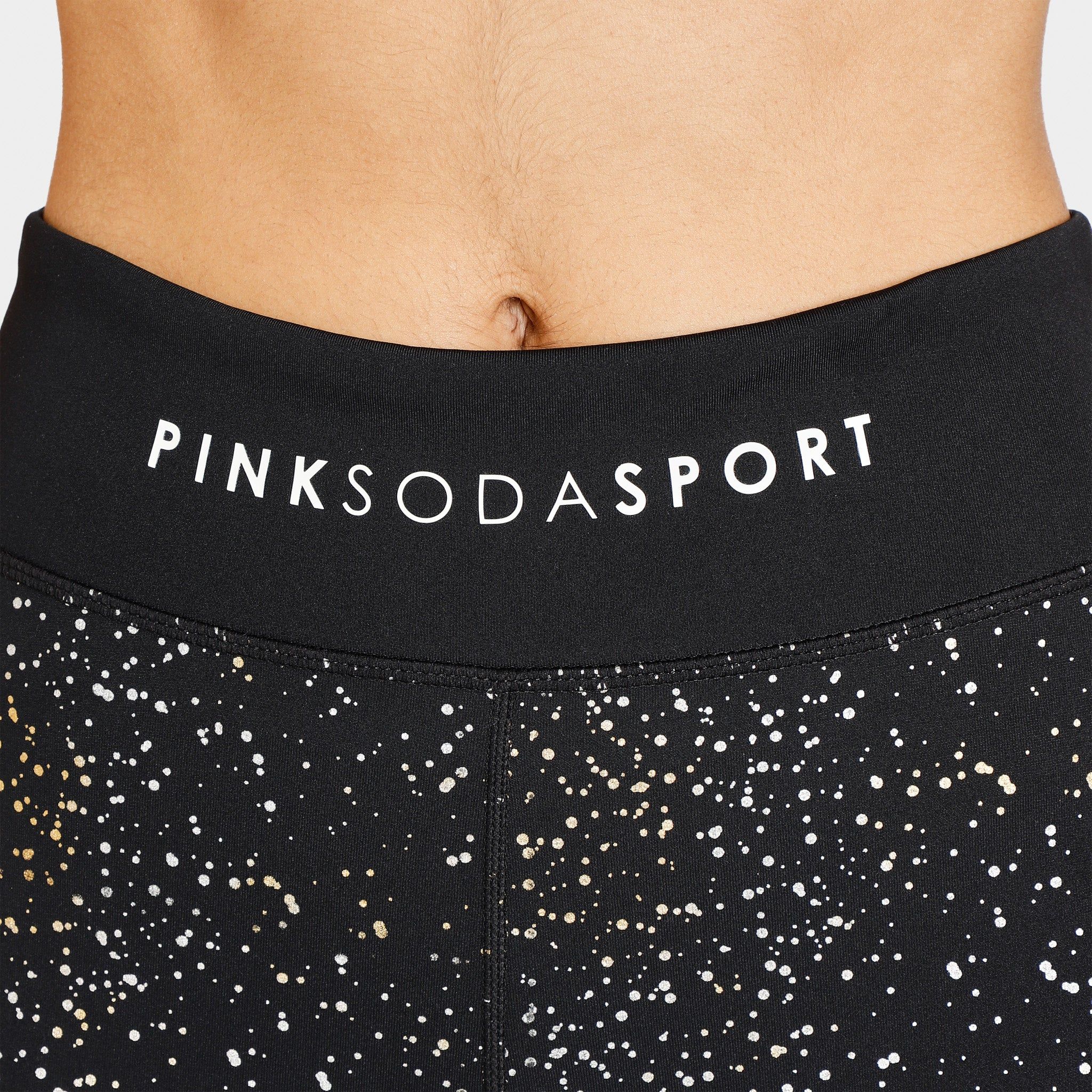 Pink Soda Sport Women's Sparkle Sculpt Tights / Black sold by JD Sports product image thumbnail 5