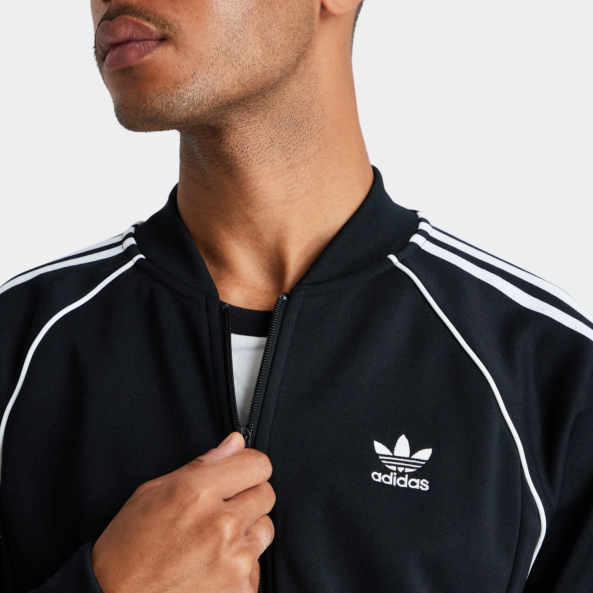 adidas Originals Adicolor Classics Primeblue SST Track Jacket Black / White sold by JD Sports product image thumbnail 4