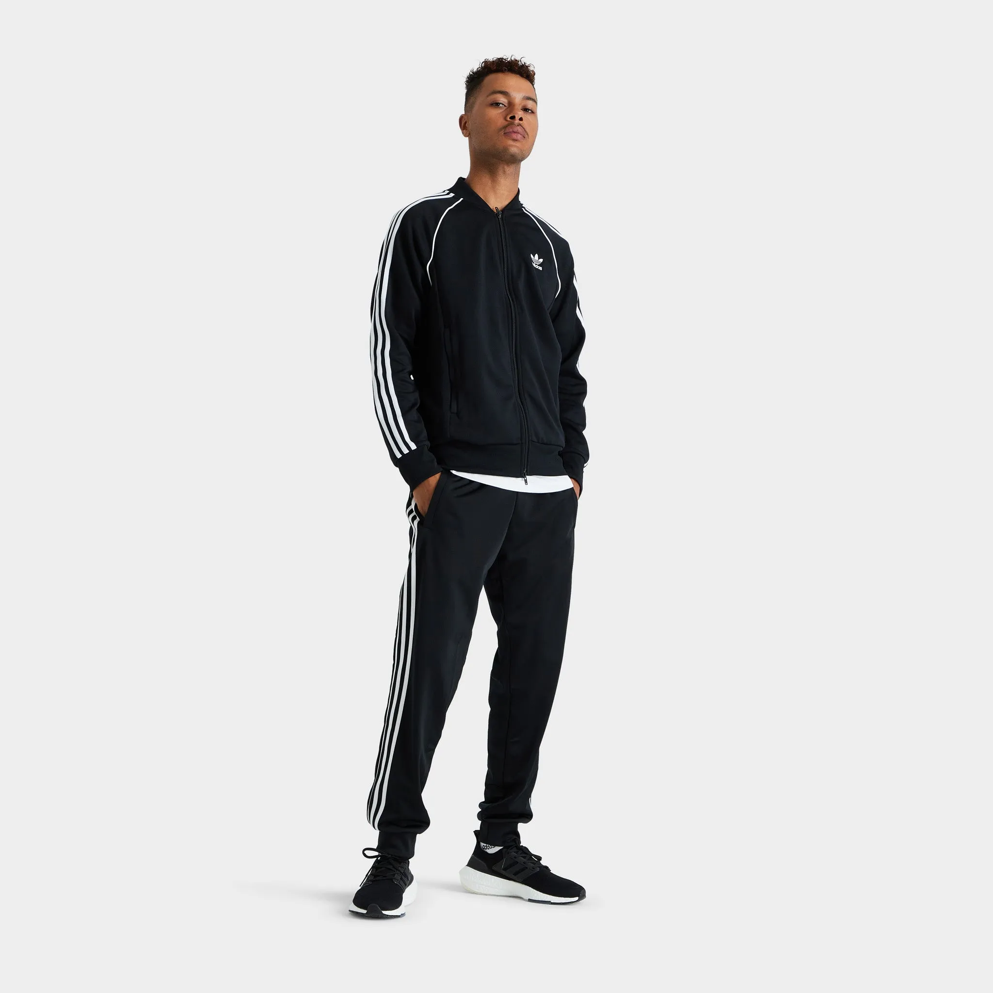 adidas Originals Adicolor Classics Primeblue SST Track Jacket Black / White sold by JD Sports product image thumbnail 5