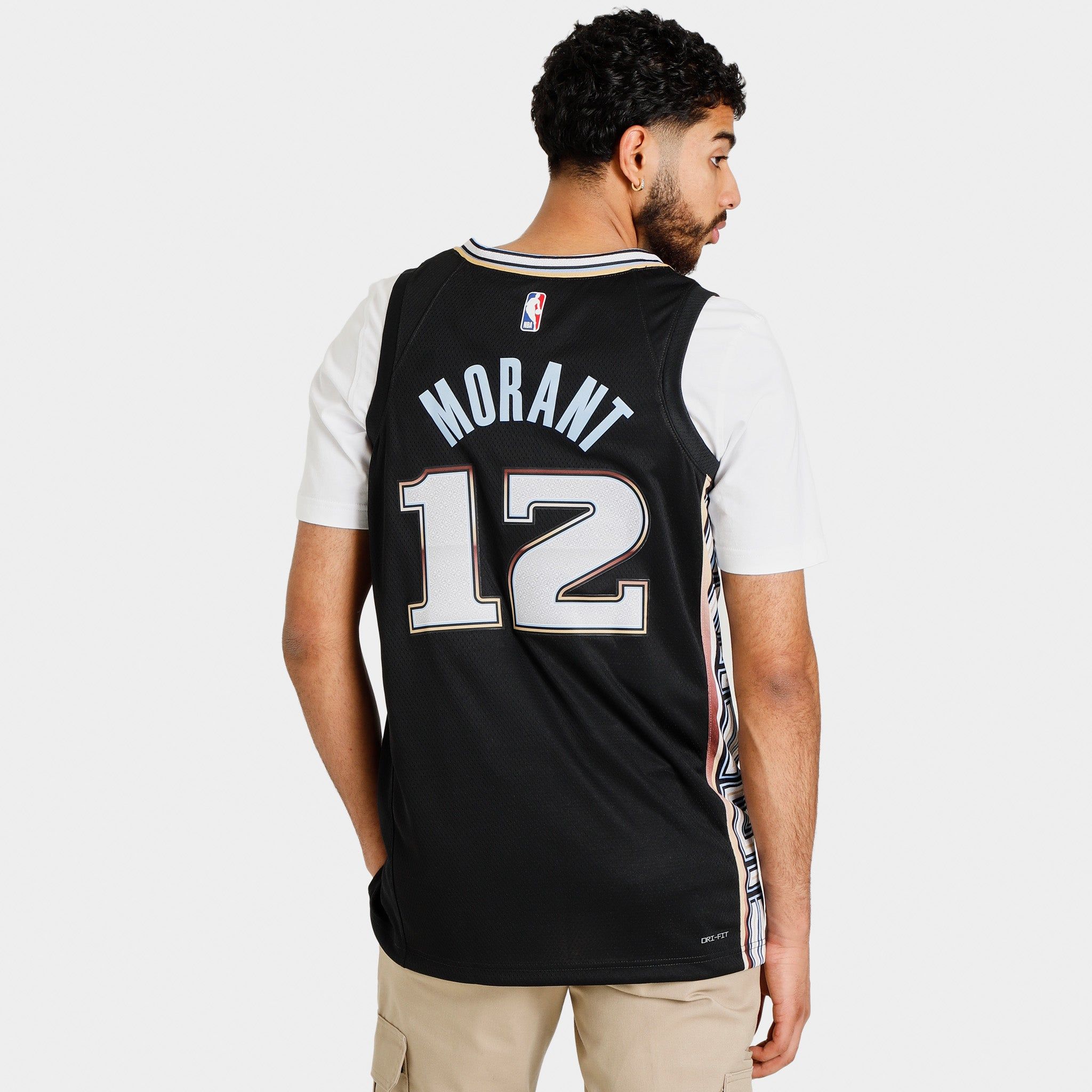 Nike Ja Morant Memphis Grizzlies City Edition NBA Jersey / Black sold by JD Sports product image thumbnail 2