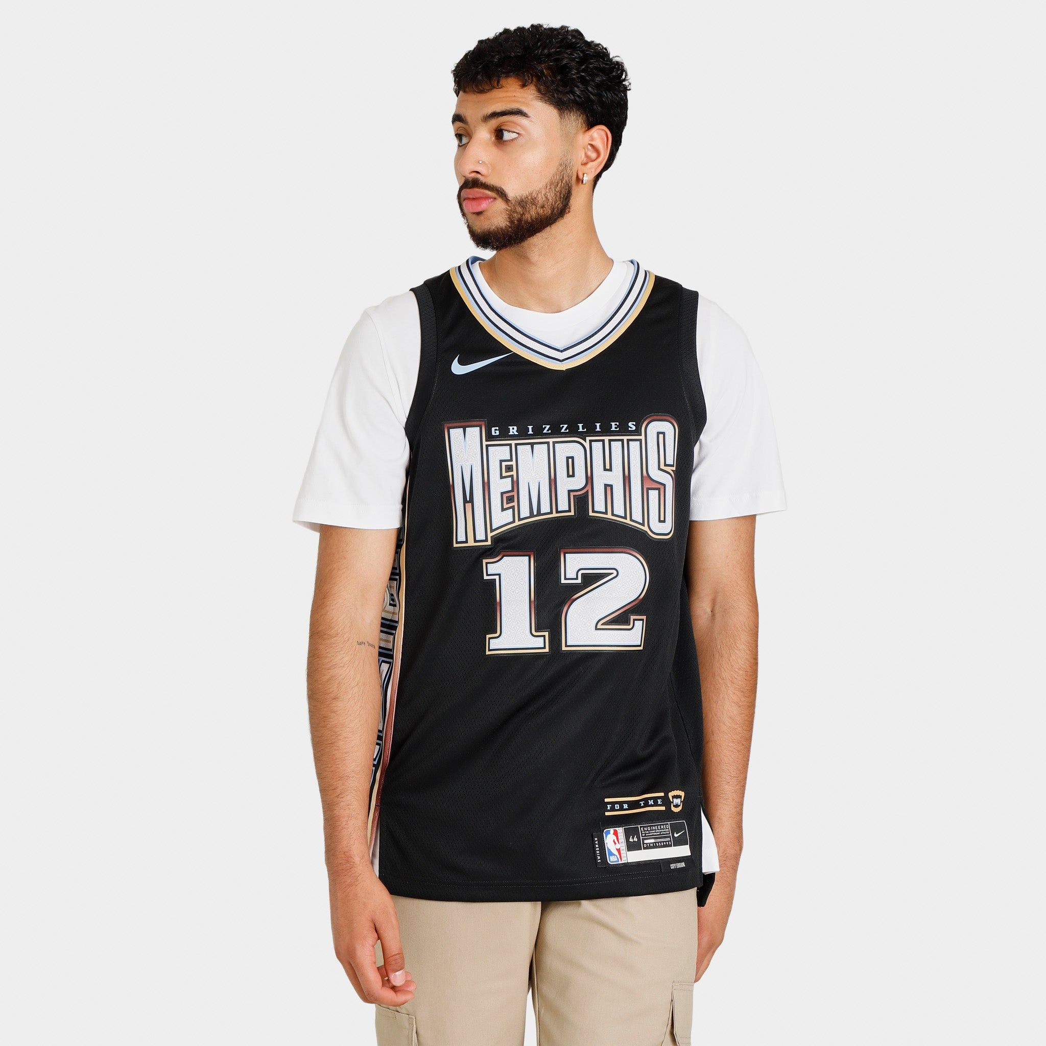 Nike Ja Morant Memphis Grizzlies City Edition NBA Jersey / Black sold by JD Sports