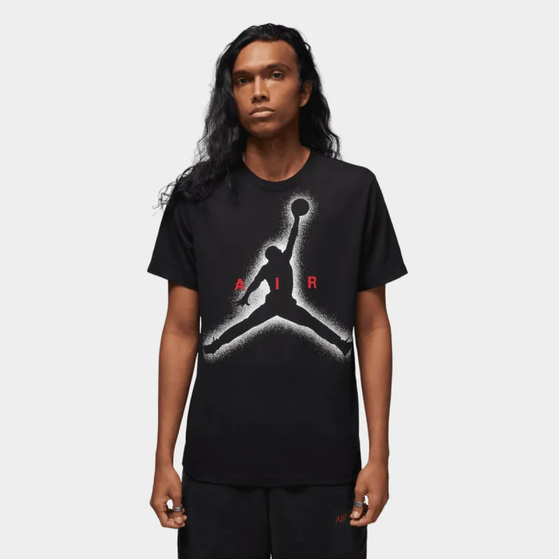 Jordan Essentials T-shirt Black / Gym Red sold by JD Sports
