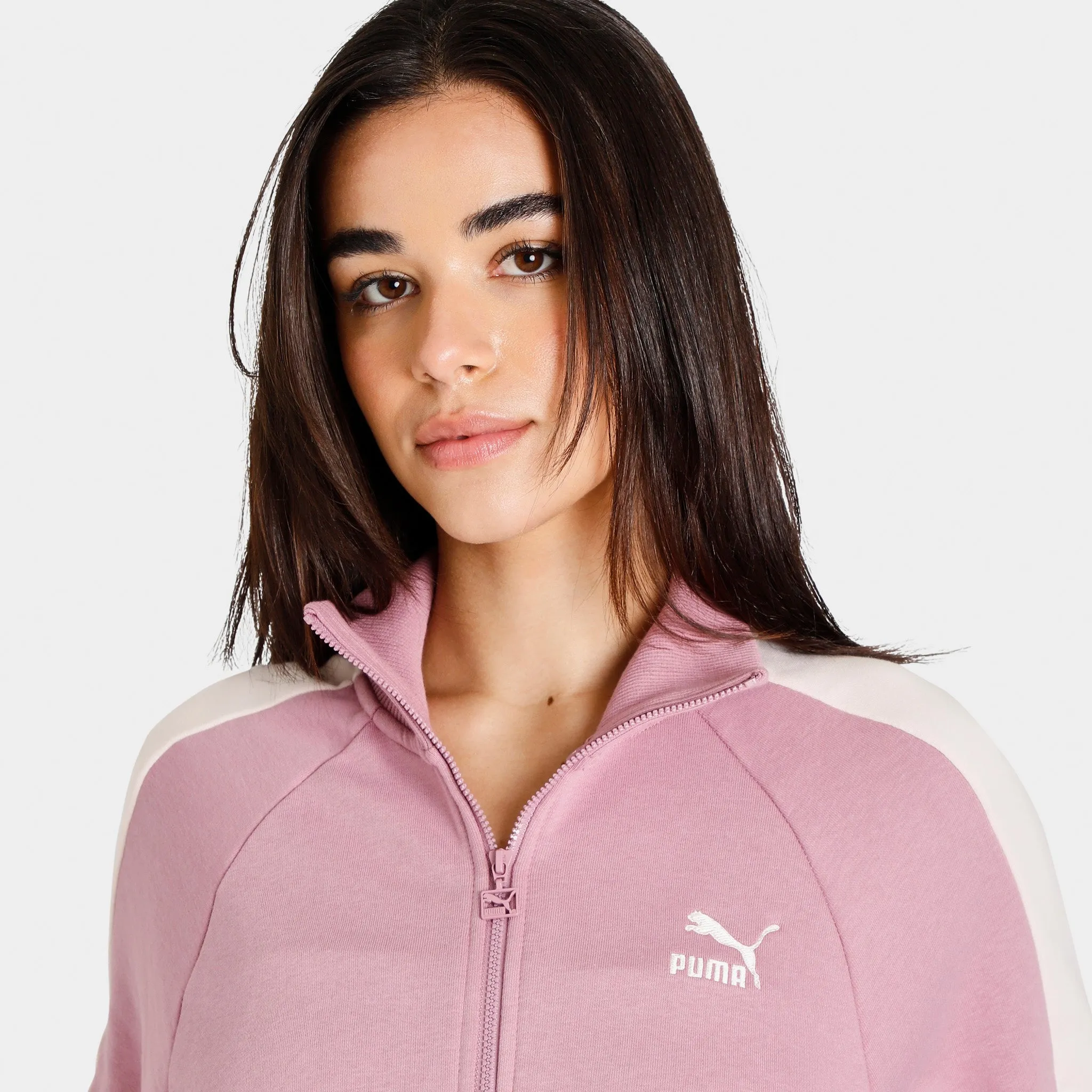 Puma Women's Iconic T7 Track Jacket TR / Pale Grape sold by JD Sports product image thumbnail 3