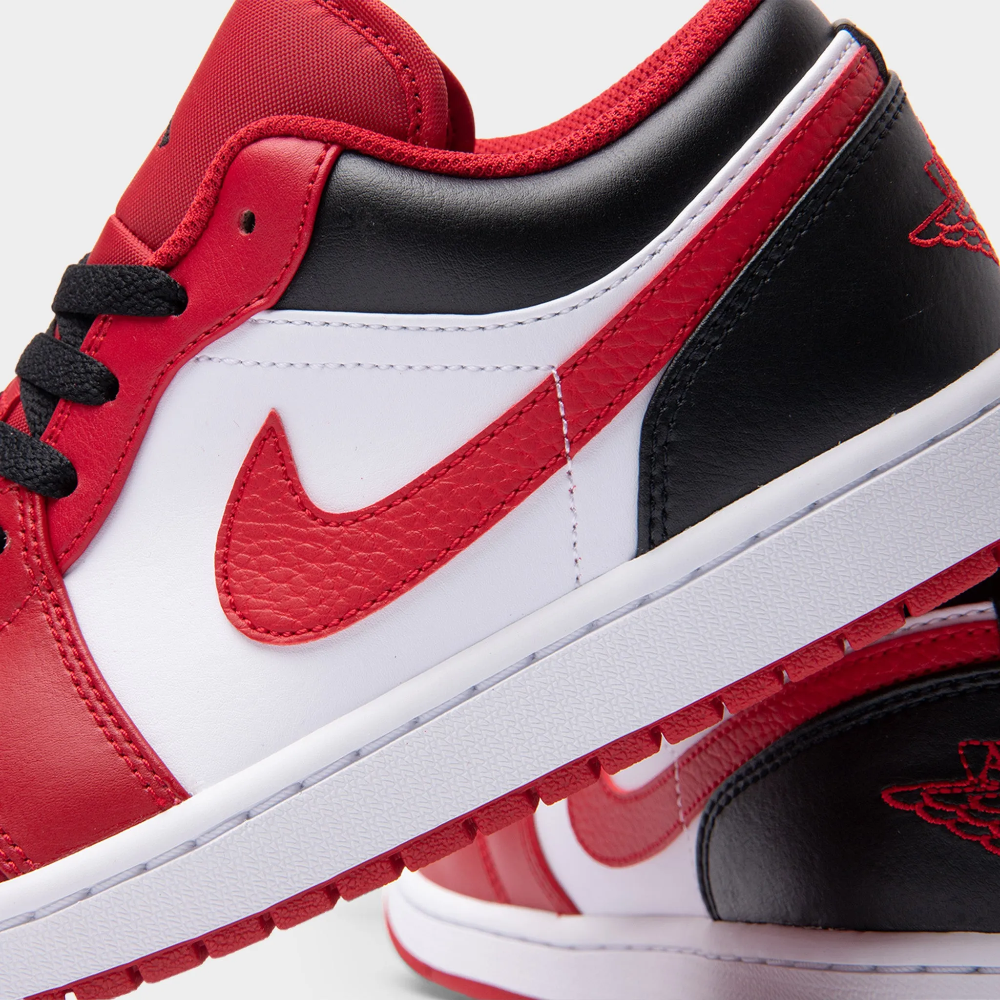 Jordan 1 Low White / Gym Red / Black sold by JD Sports product image thumbnail 3