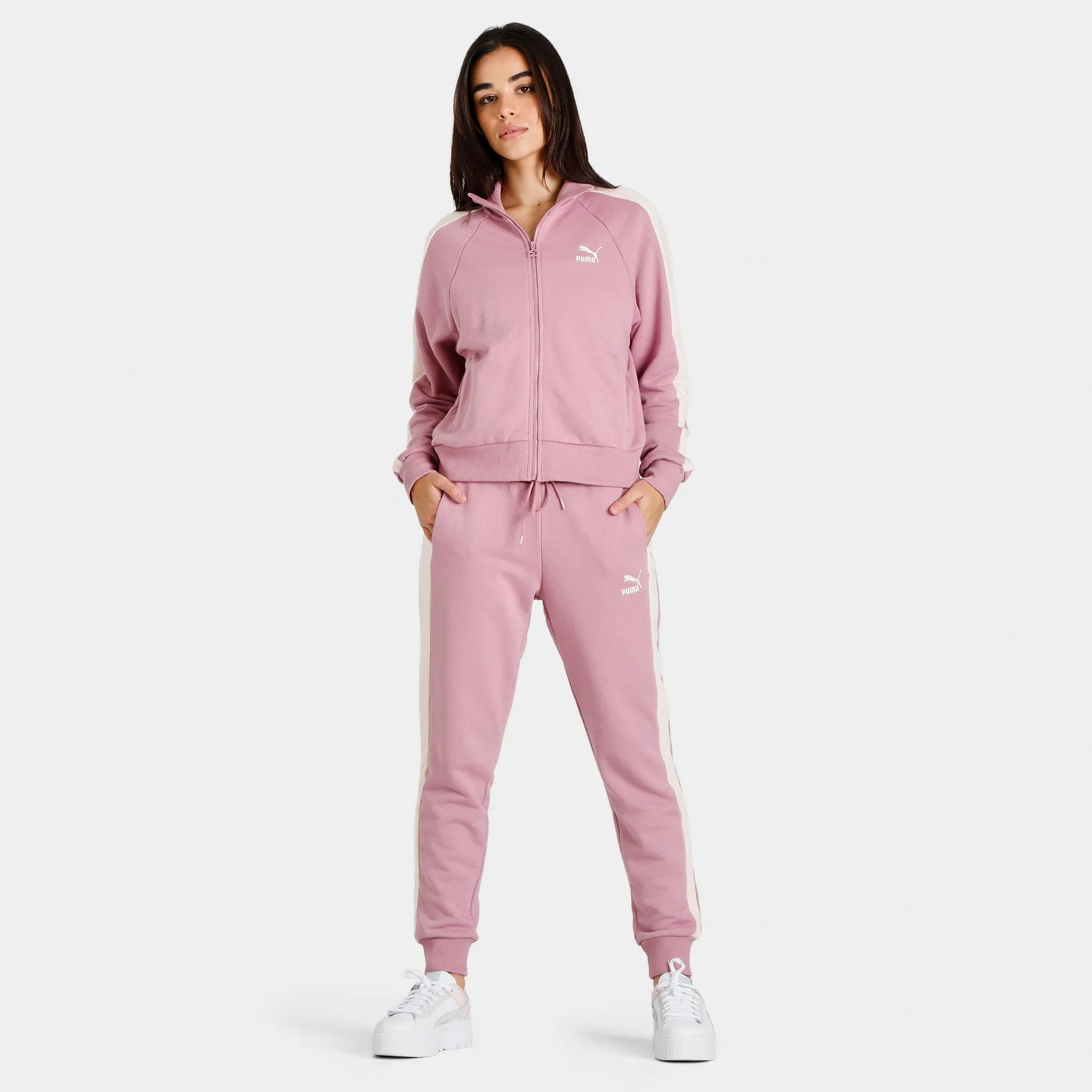 Puma Women's Iconic T7 Track Jacket TR / Pale Grape sold by JD Sports product image thumbnail 5