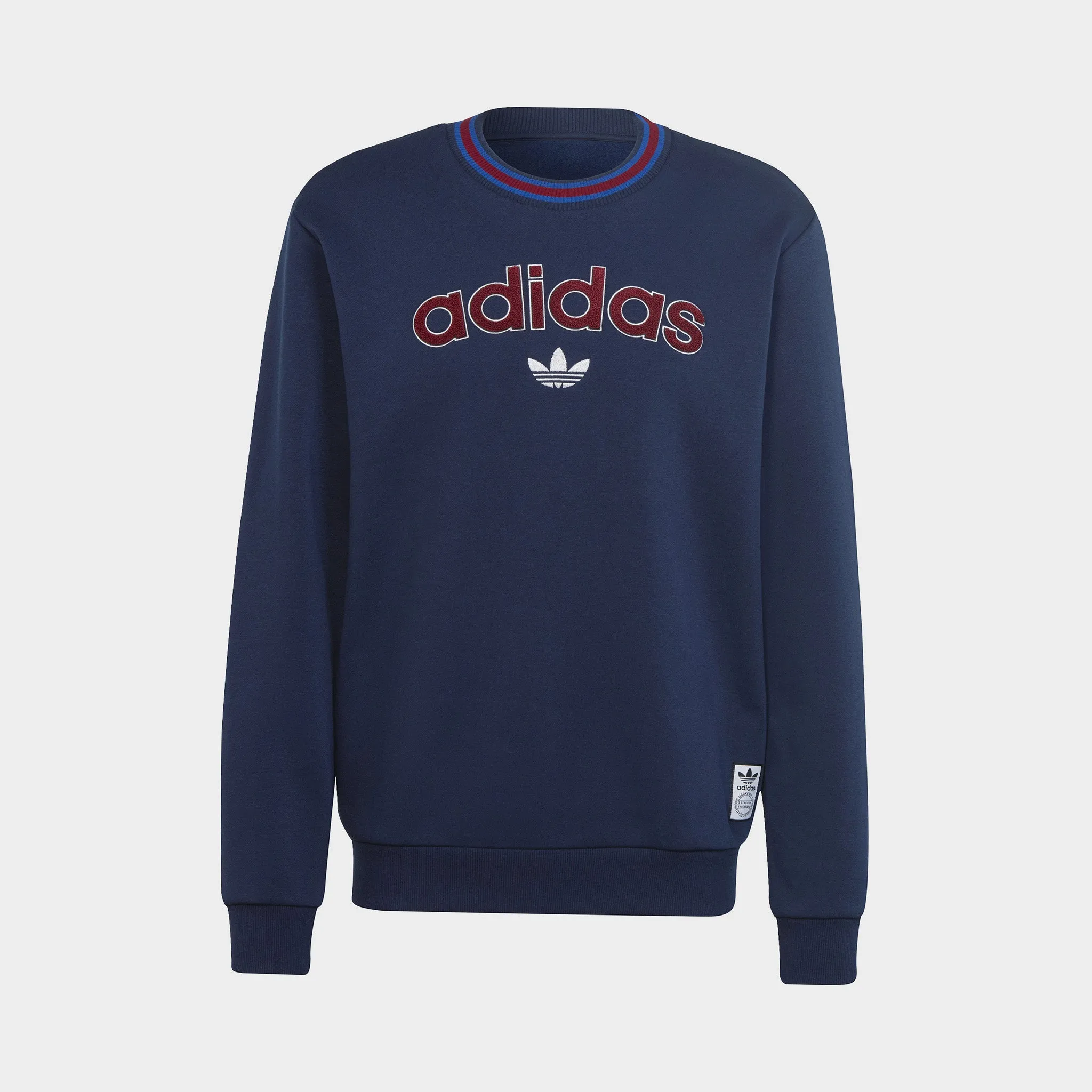 adidas Collegiate Crewneck Collegiate Navy / Collegiate Navy sold by JD Sports product image thumbnail 5