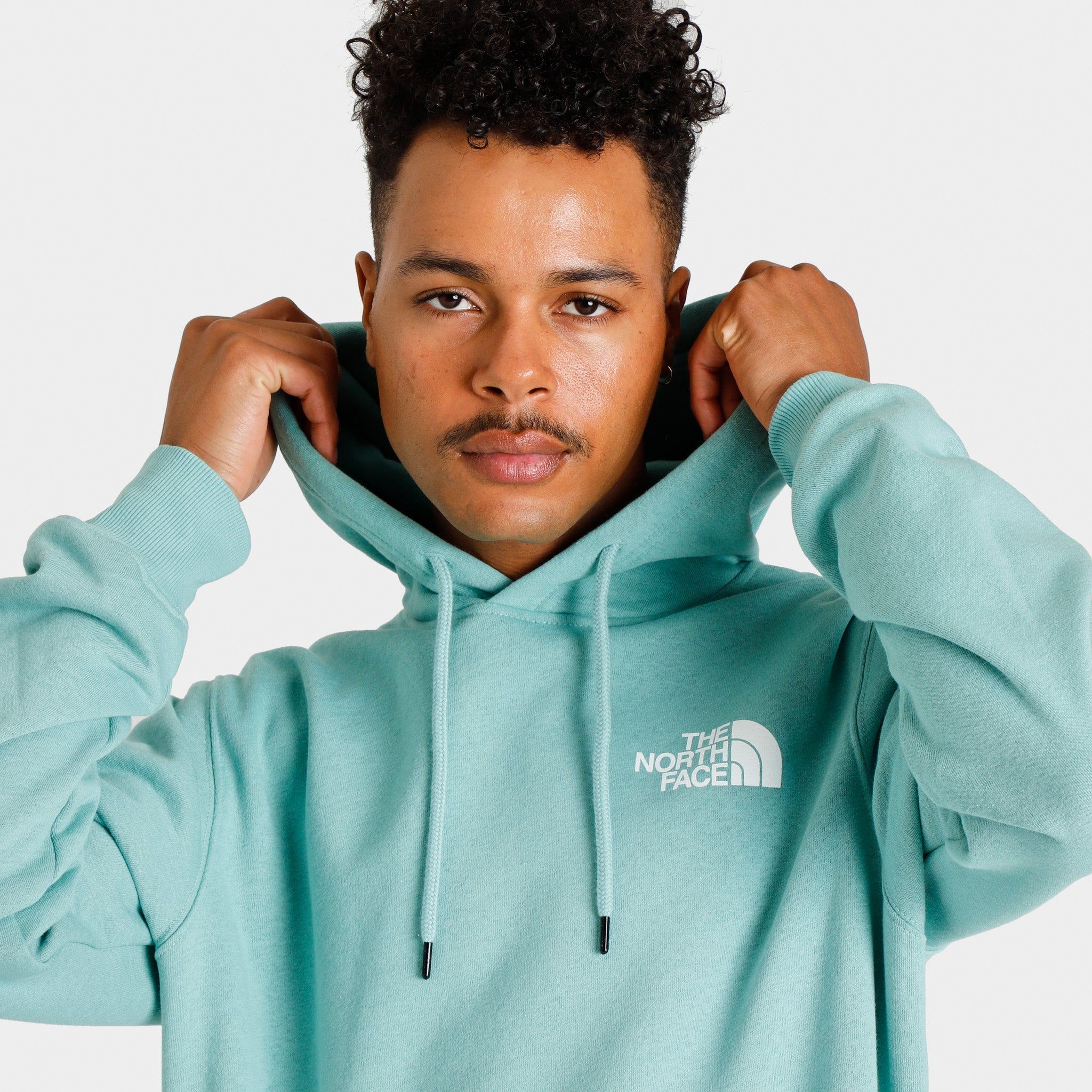 The North Face Printed Box NSE Pullover Hoodie Wasabi / Wasabi Ice Dye Print sold by JD Sports product image thumbnail 3
