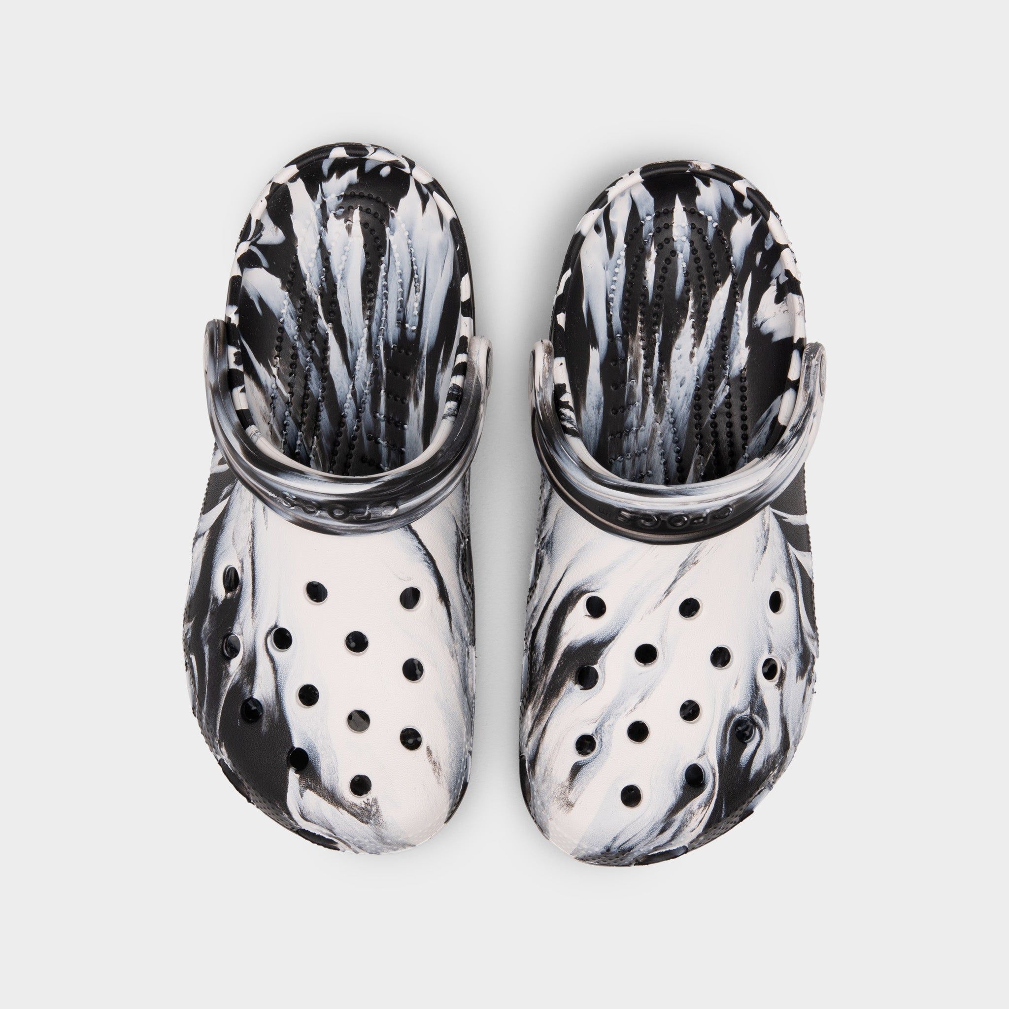 Crocs Classic Marbled Clog White / Black sold by JD Sports product image thumbnail 4