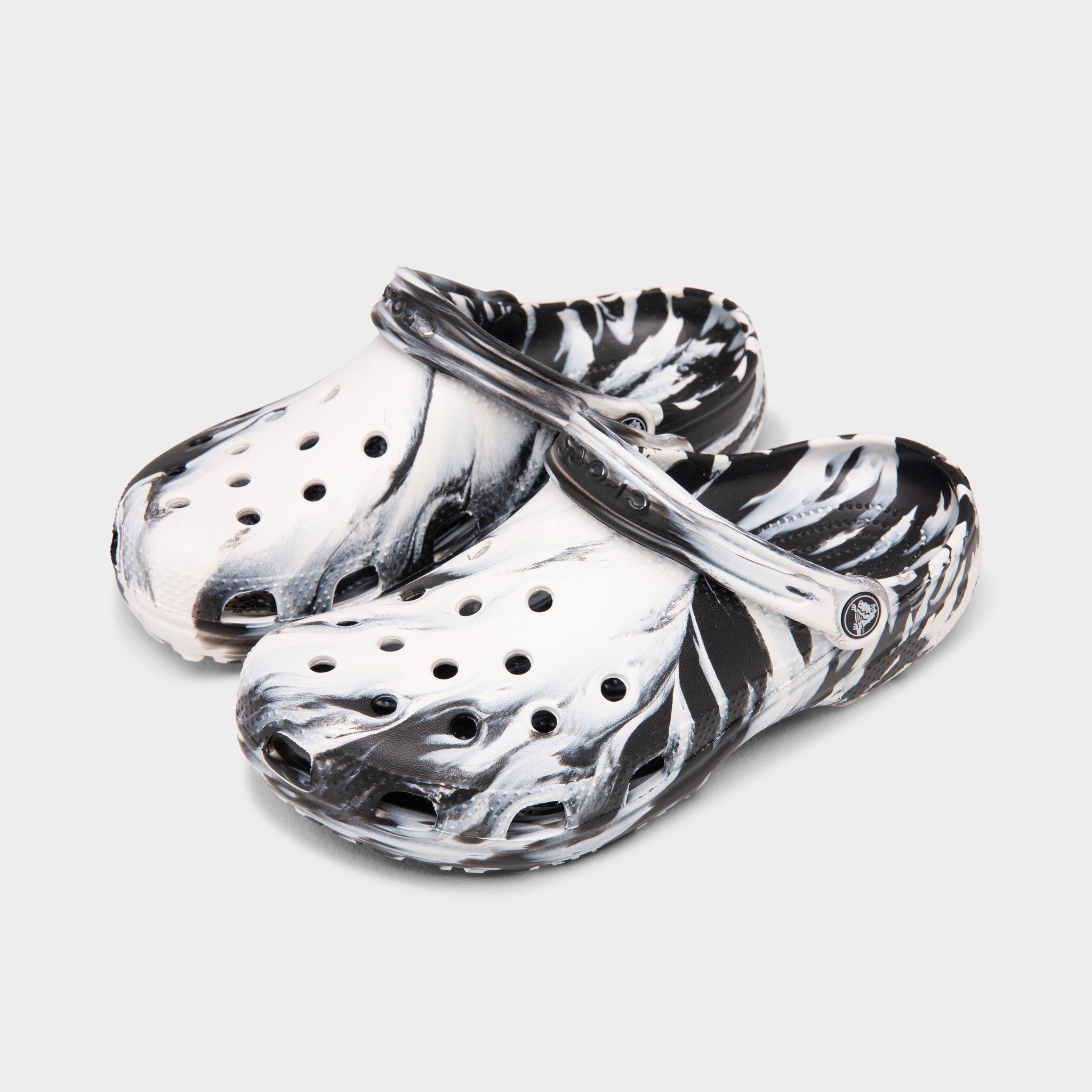 Crocs Classic Marbled Clog White / Black sold by JD Sports product image thumbnail 2
