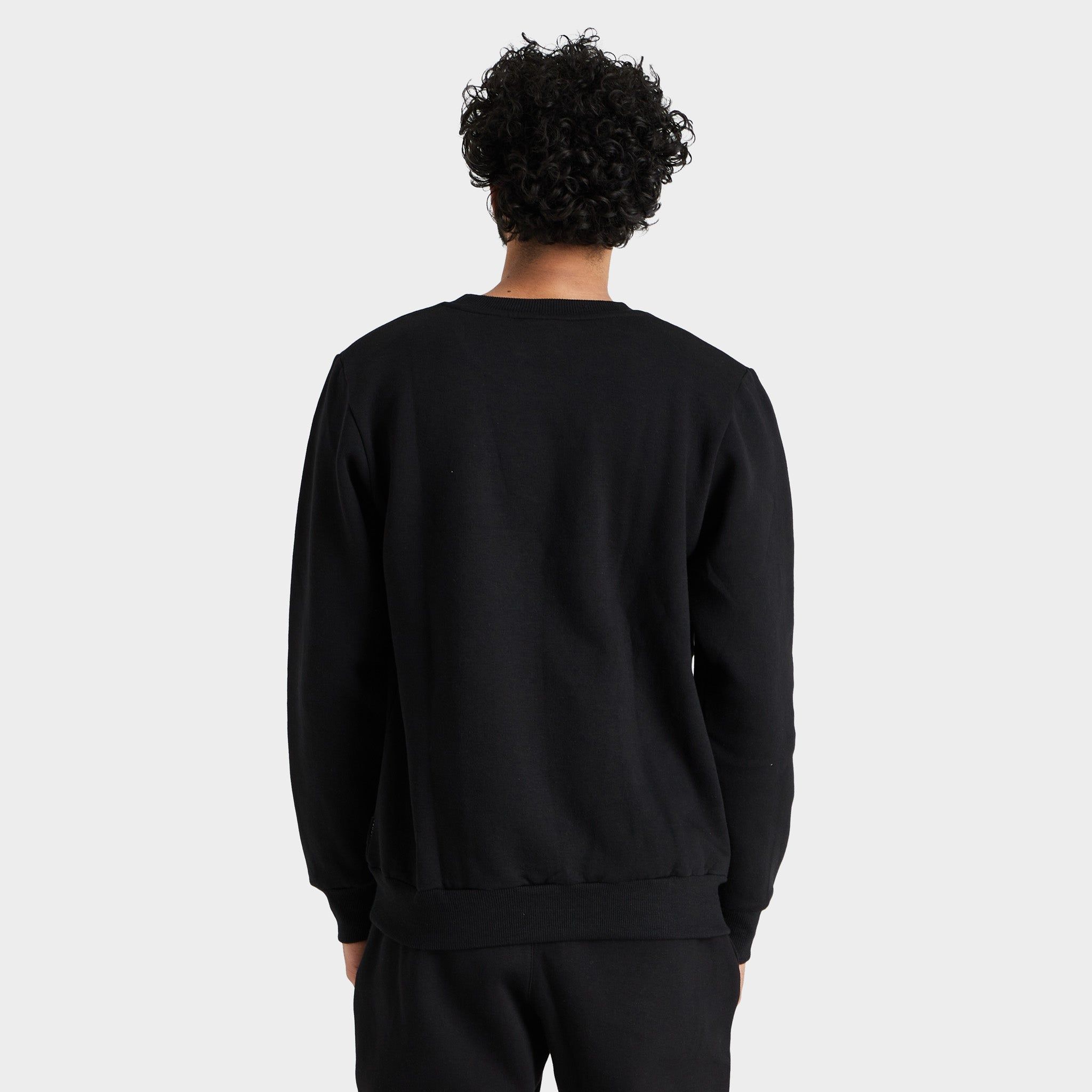 Sonneti London Fleece Crewneck / Black sold by JD Sports product image thumbnail 2