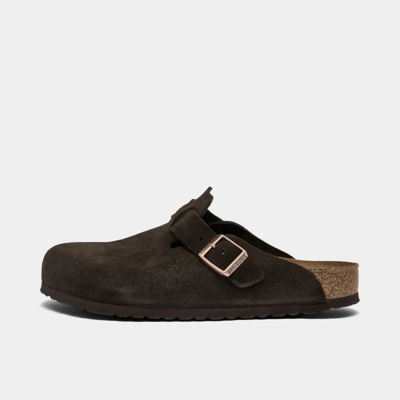 Birkstenstock Boston Suede / Mocha sold by JD Sports