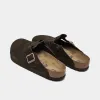 Birkstenstock Boston Suede / Mocha sold by JD Sports