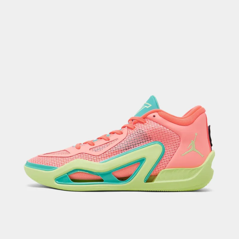 Jordan Tatum 1 Pink Tint / Barely Volt - Lava Glow sold by JD Sports