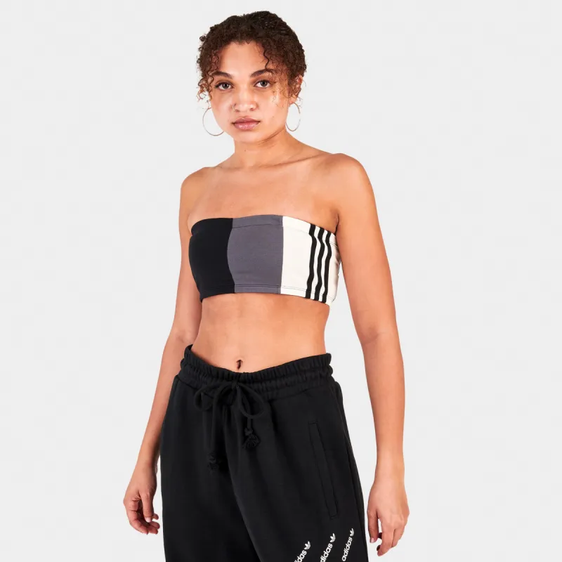adidas Originals Women's Split Tube Top / Black made by JD Sports