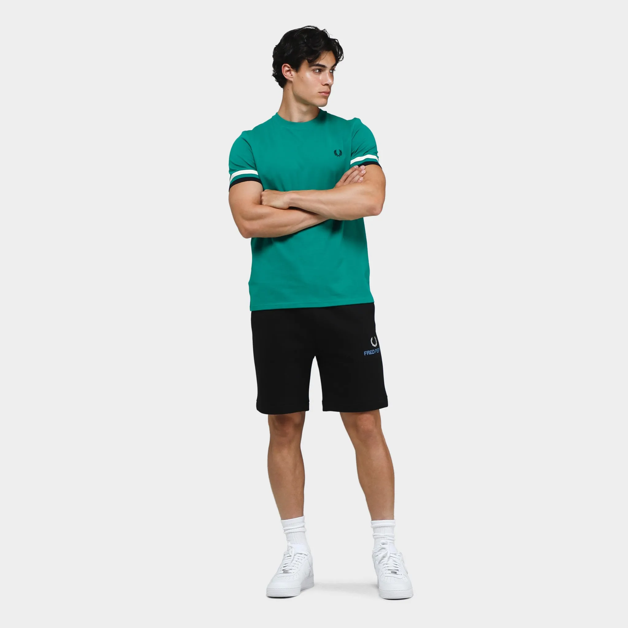 Fred Perry Bold Tipped Pique T-Shirt / Fred Perry Green sold by JD Sports product image thumbnail 5