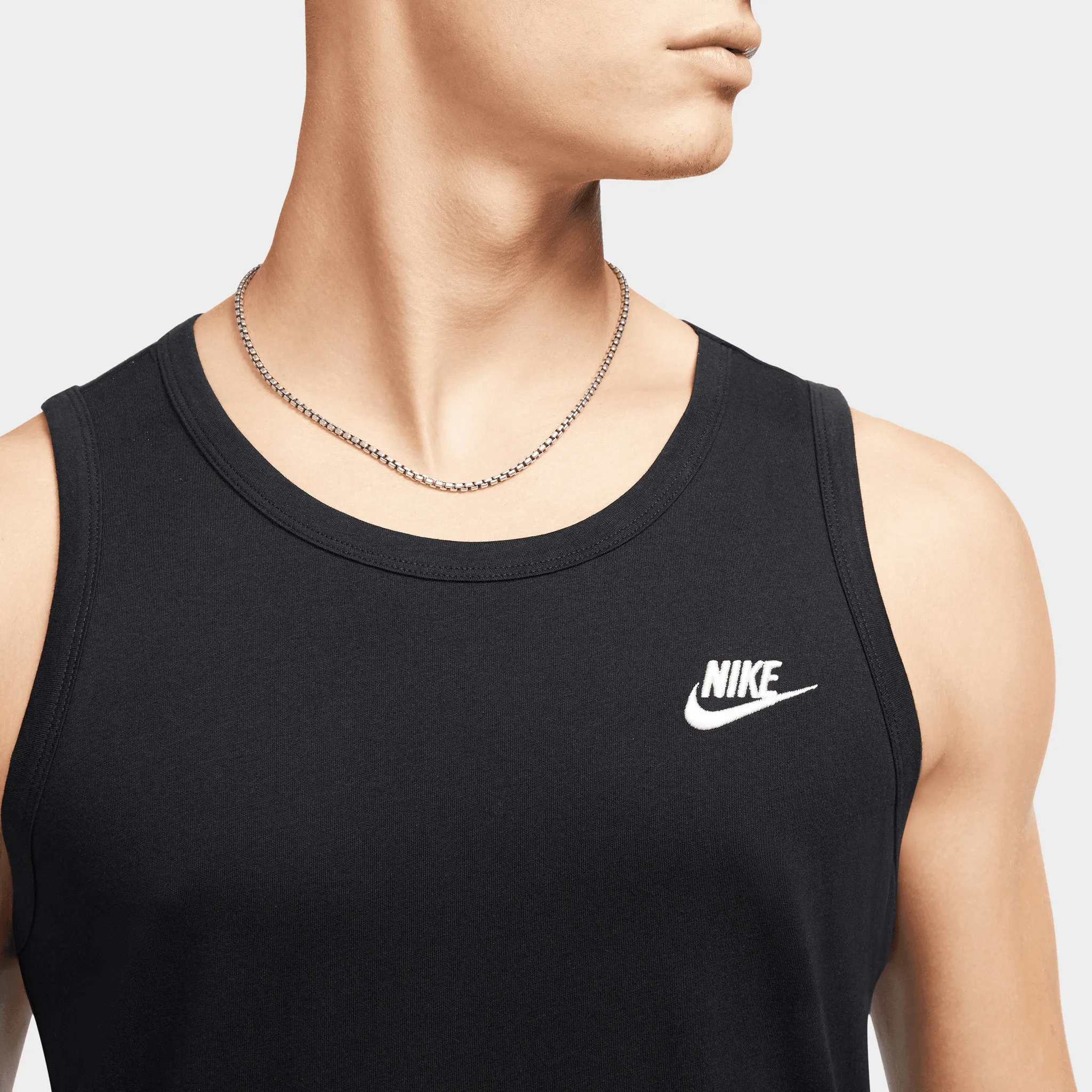 Nike Sportswear Club Tank Black / White sold by JD Sports product image thumbnail 3