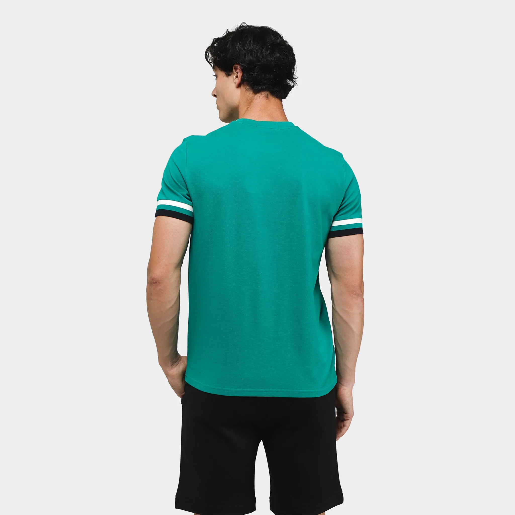 Fred Perry Bold Tipped Pique T-Shirt / Fred Perry Green sold by JD Sports product image thumbnail 2
